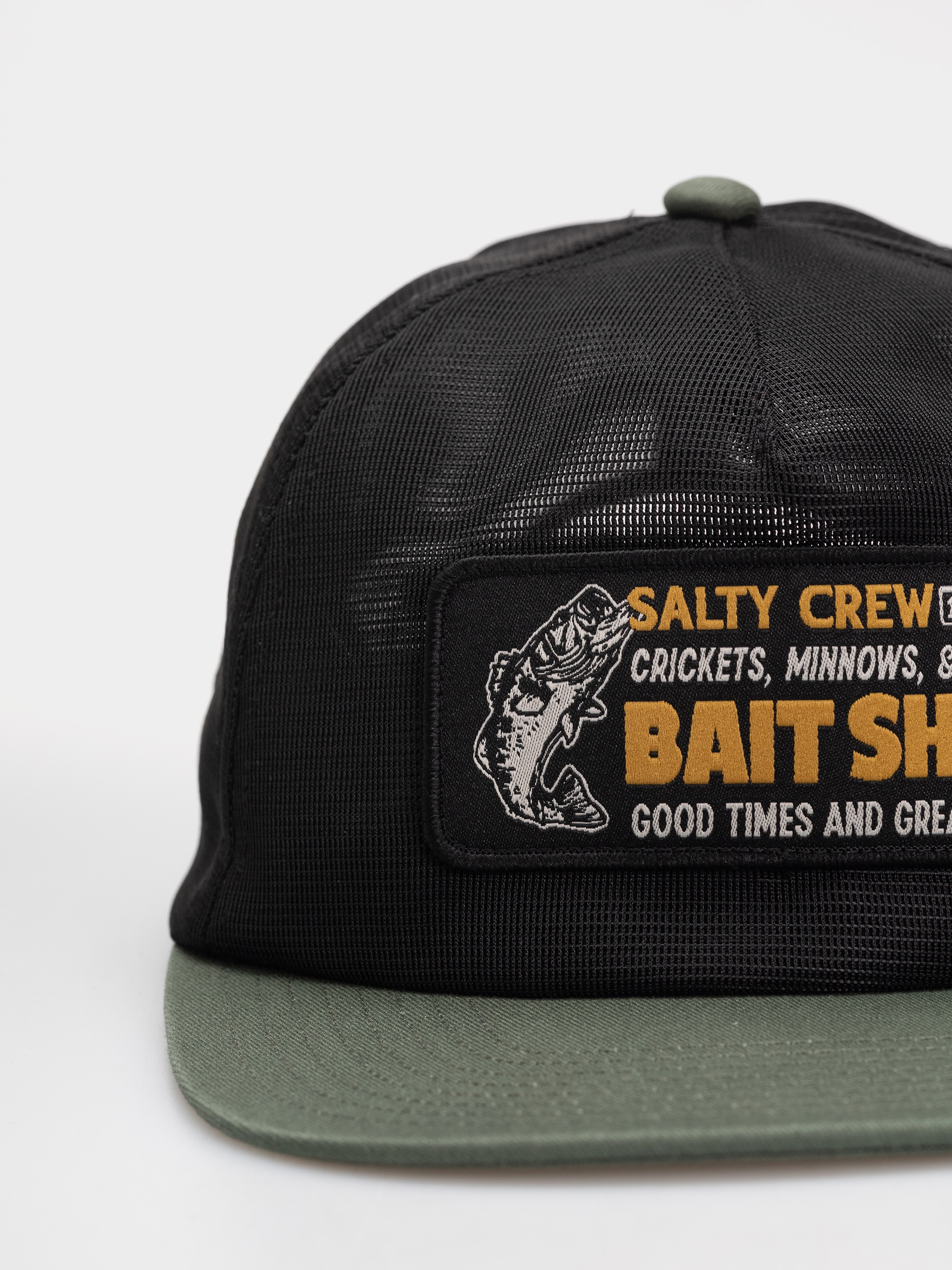 Кепка Salty Crew Bait Shop Trucker (green/black)