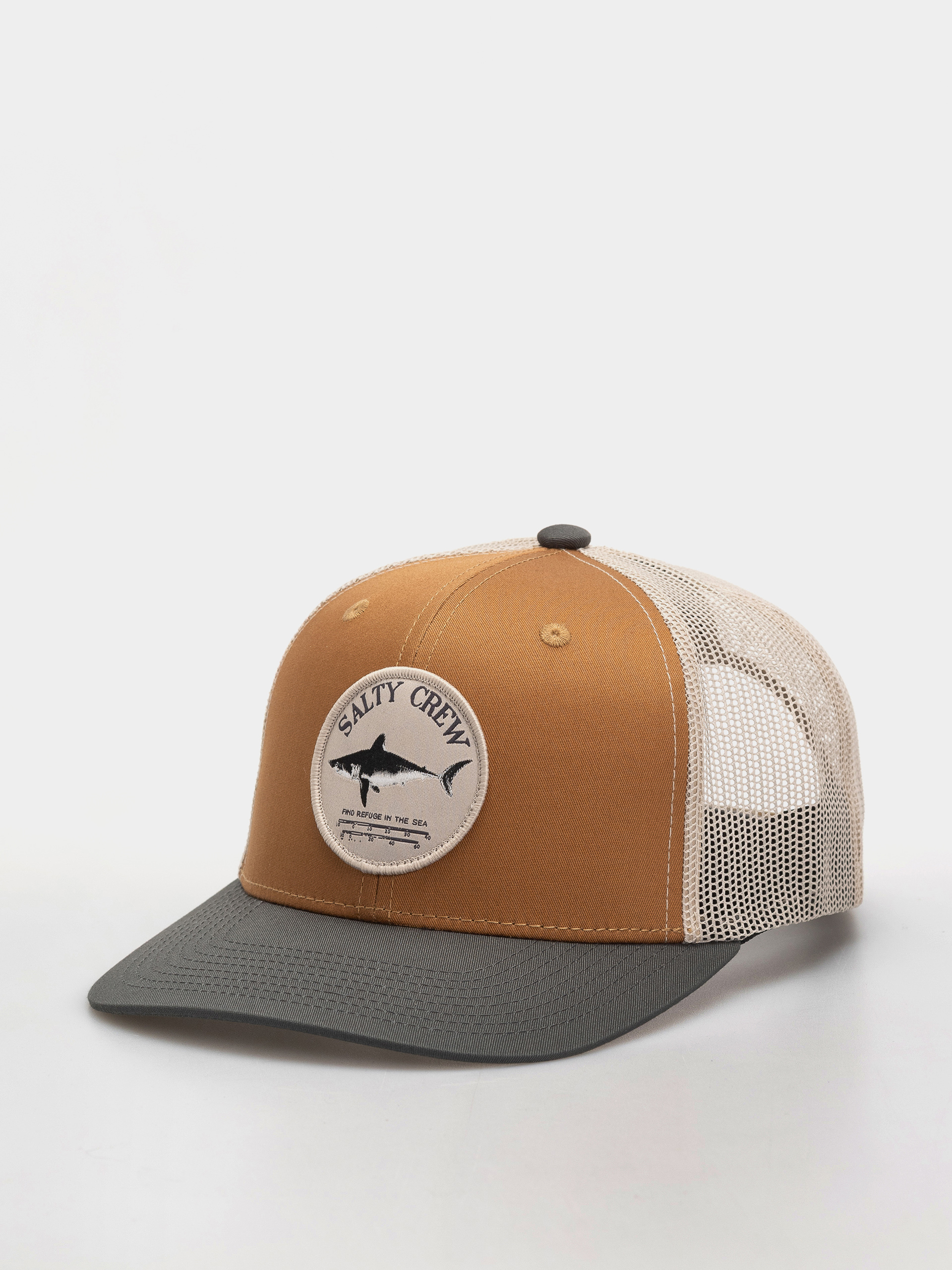 Кепка Salty Crew Bruce Trucker (brown/iron)