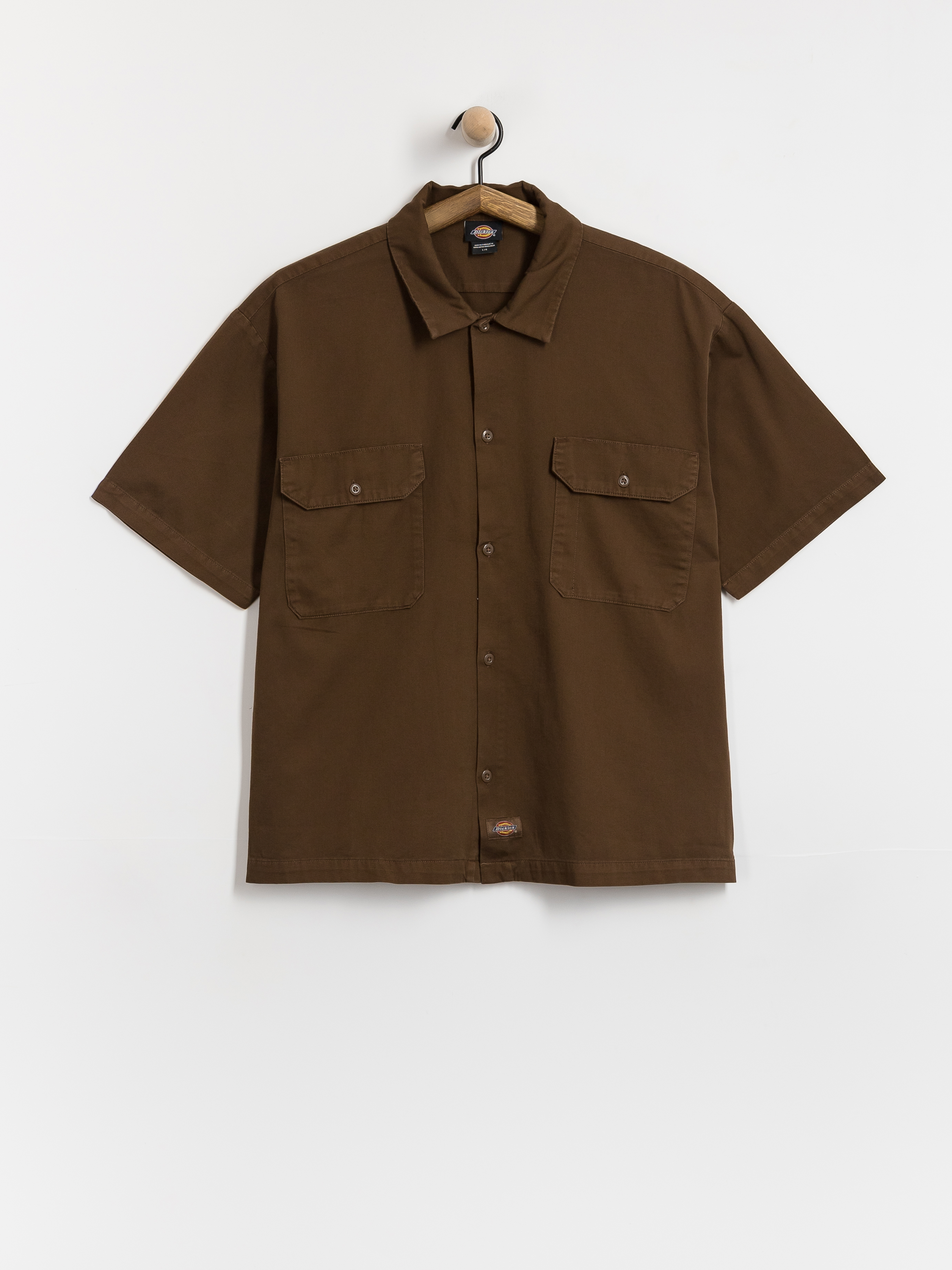 Сорочка Dickies 247 Garment Dyed Work (timber brown)