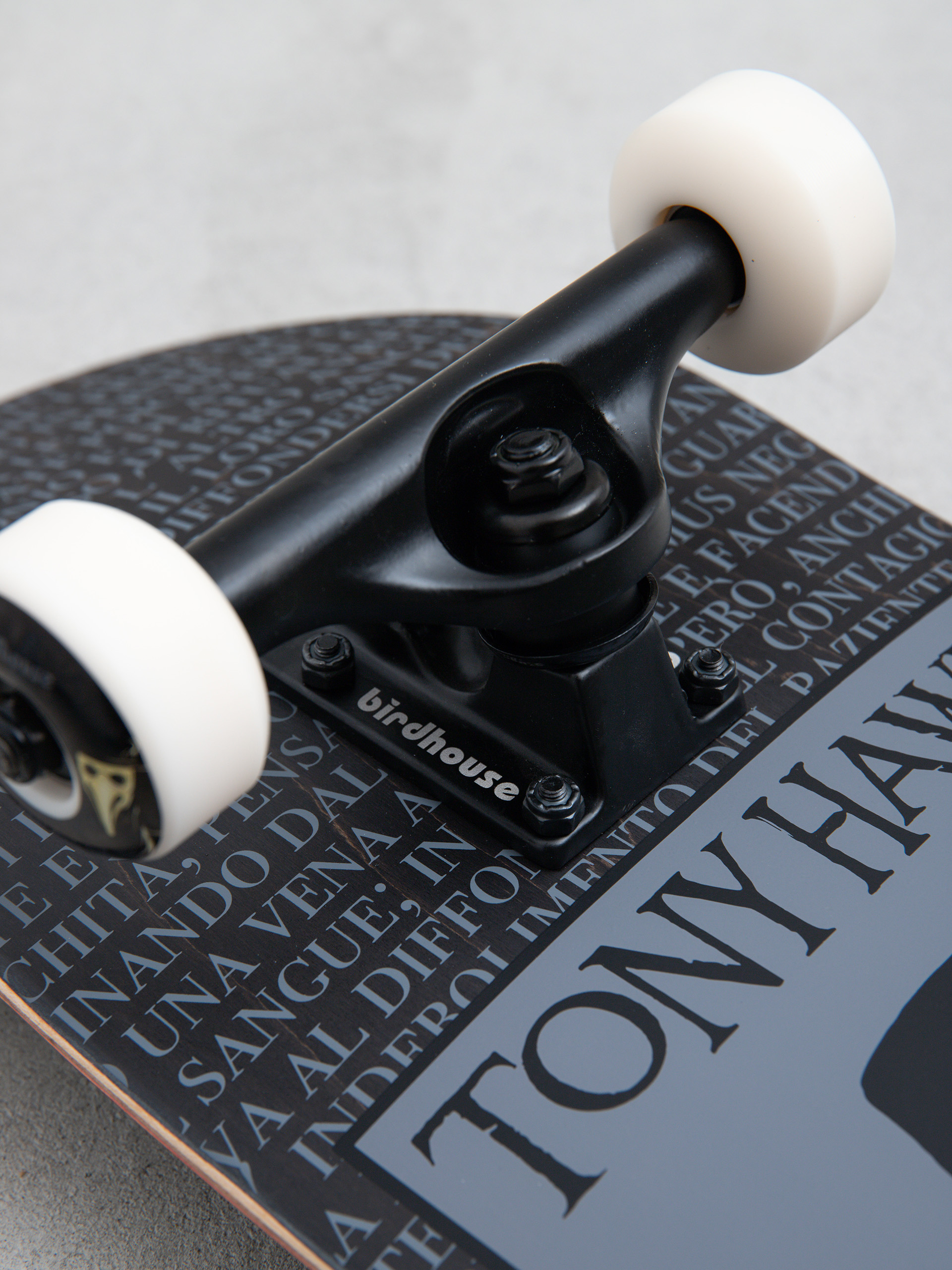 Скейтборд Birdhouse Hawk Plague Doctor (black)