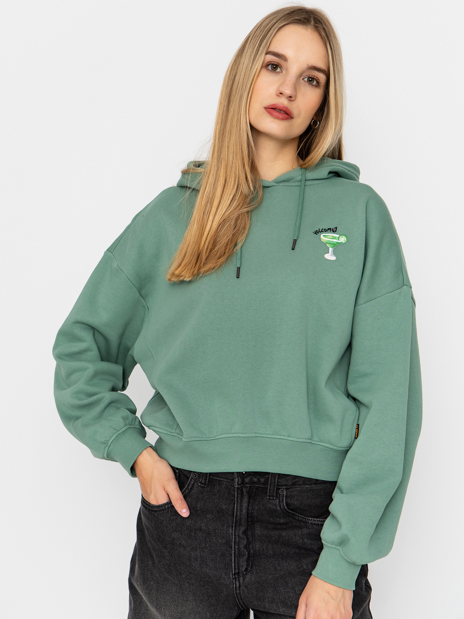 Худі Volcom Fa Mickey Mason HD Wmn (evergreen)