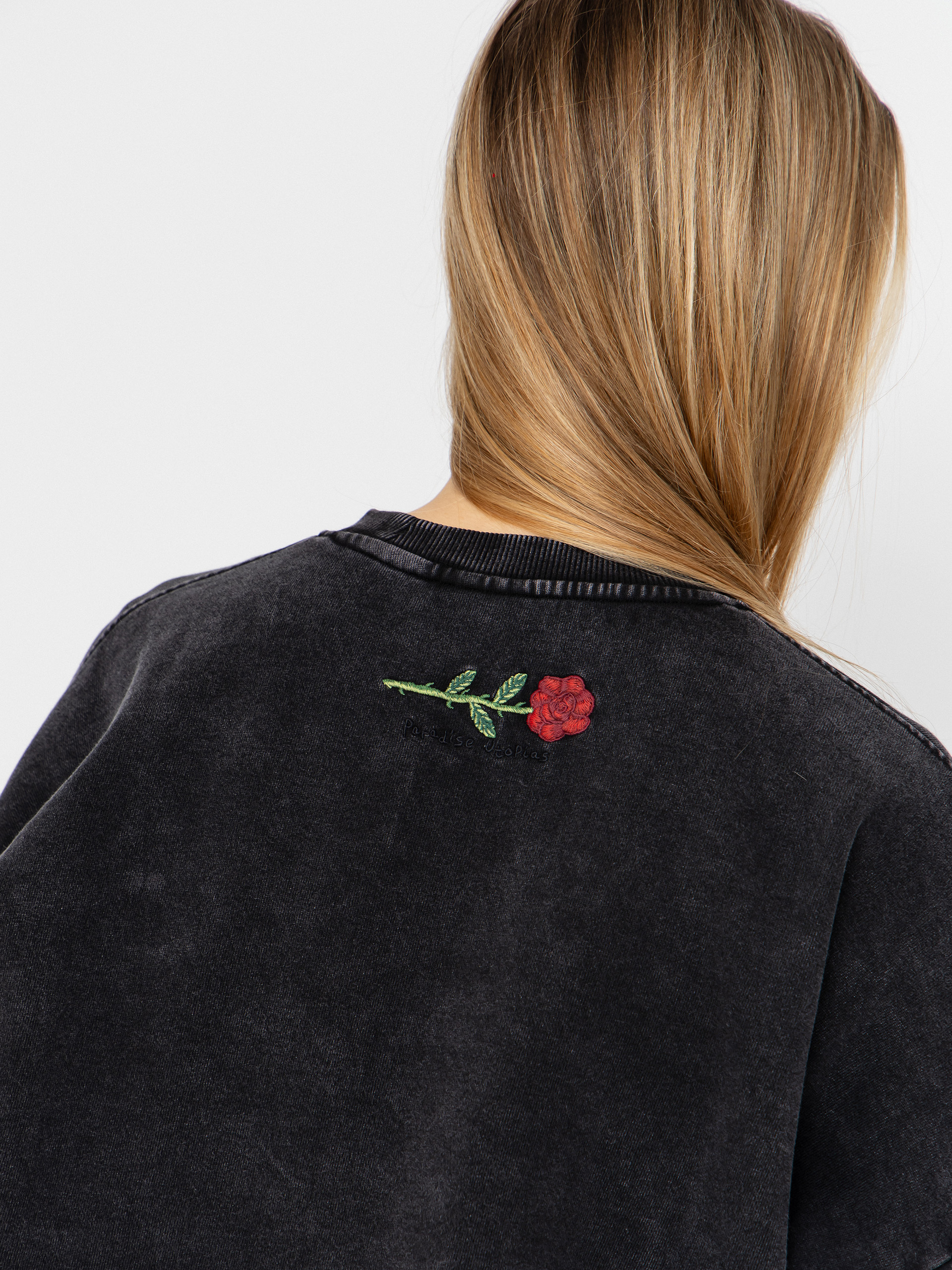 Світшот Volcom Fa Mickey Mason Crew Wmn (vintage black)