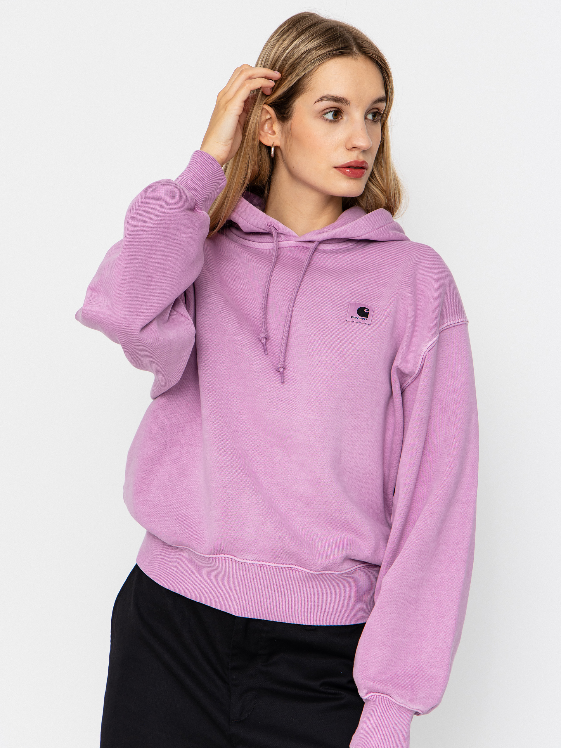 Худі Carhartt WIP Nelson HD Wmn (gentle purple)