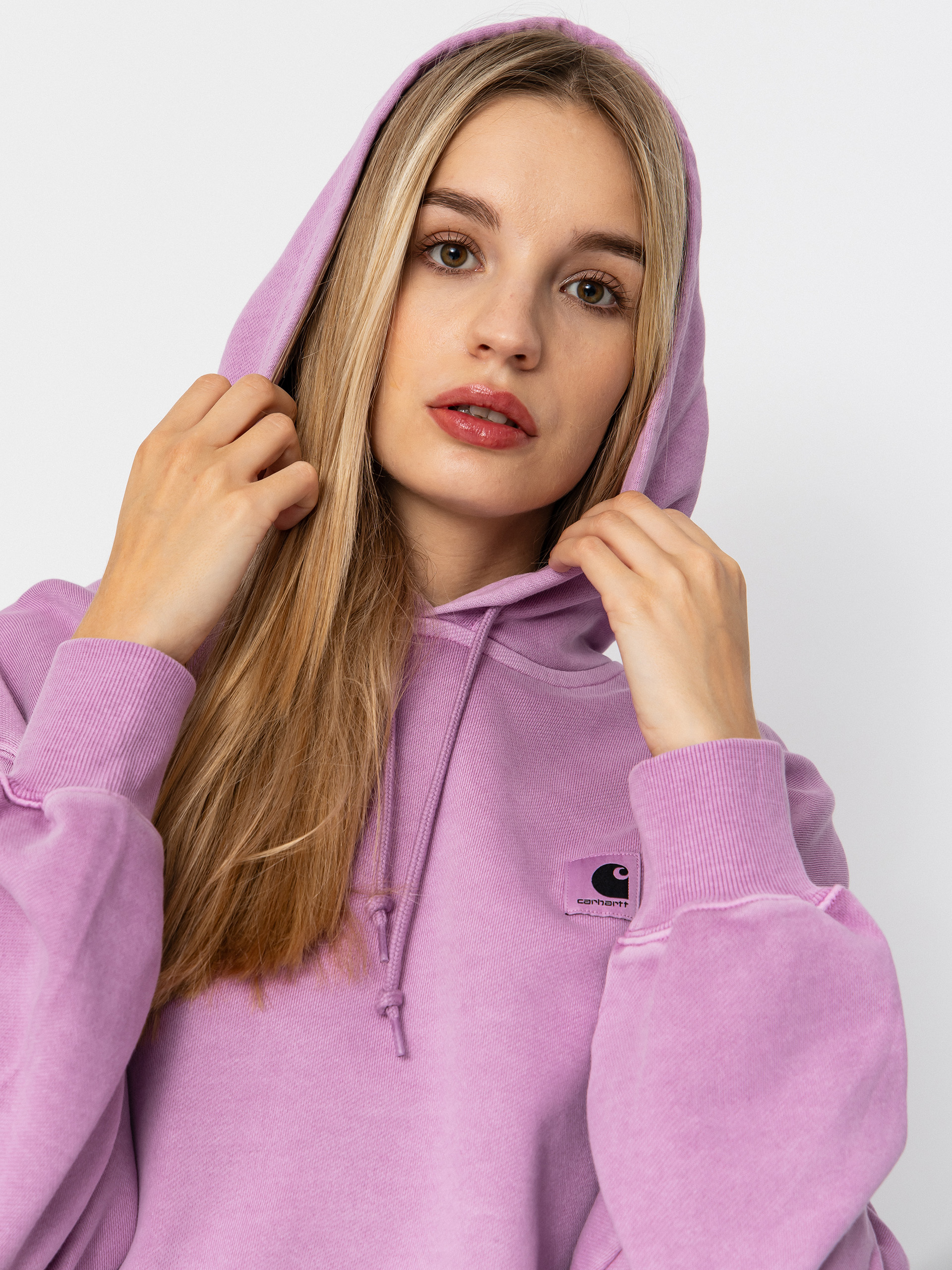 Худі Carhartt WIP Nelson HD Wmn (gentle purple)