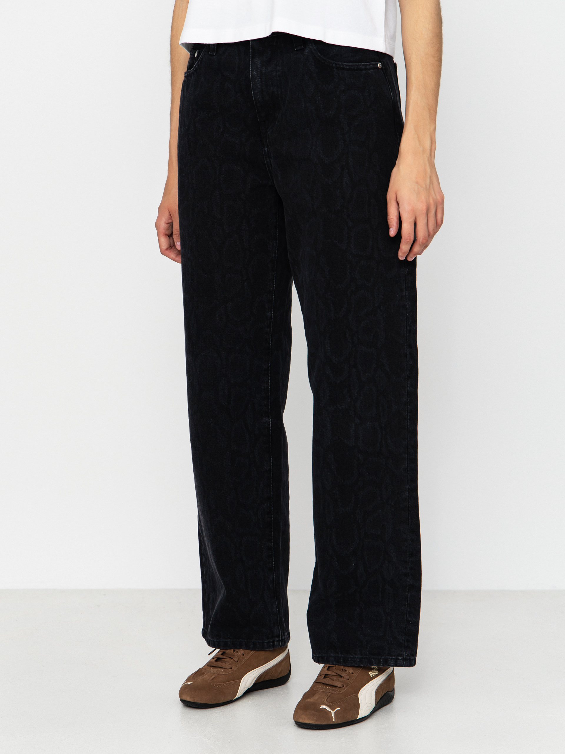 Штани Carhartt WIP Snake Arin Wmn (snake camo/black)