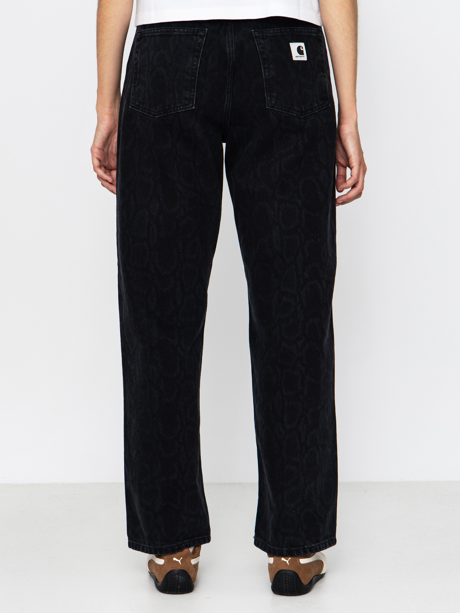 Штани Carhartt WIP Snake Arin Wmn (snake camo/black)