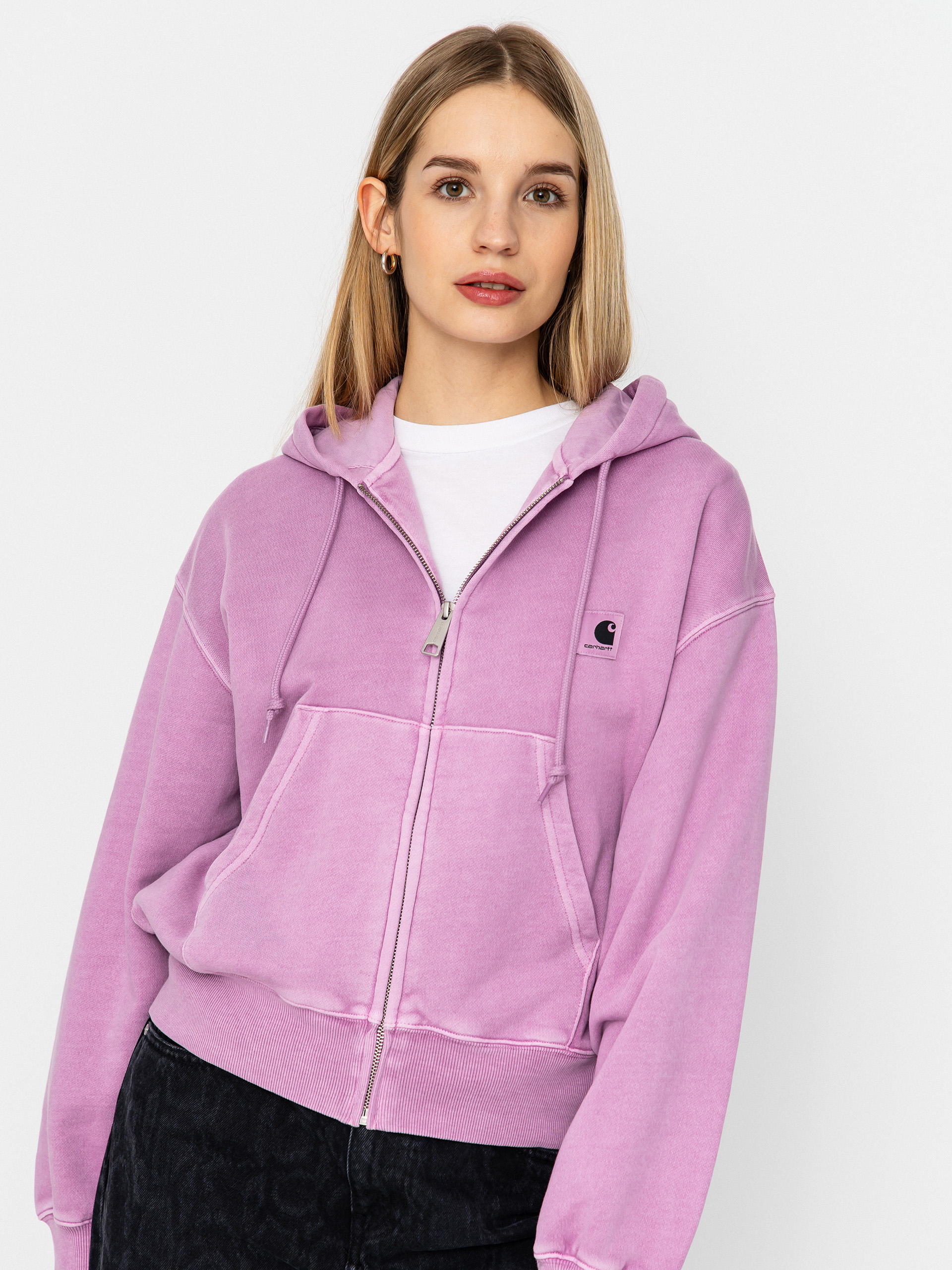 Худі Carhartt WIP Nelson ZHD Wmn (gentle purple)