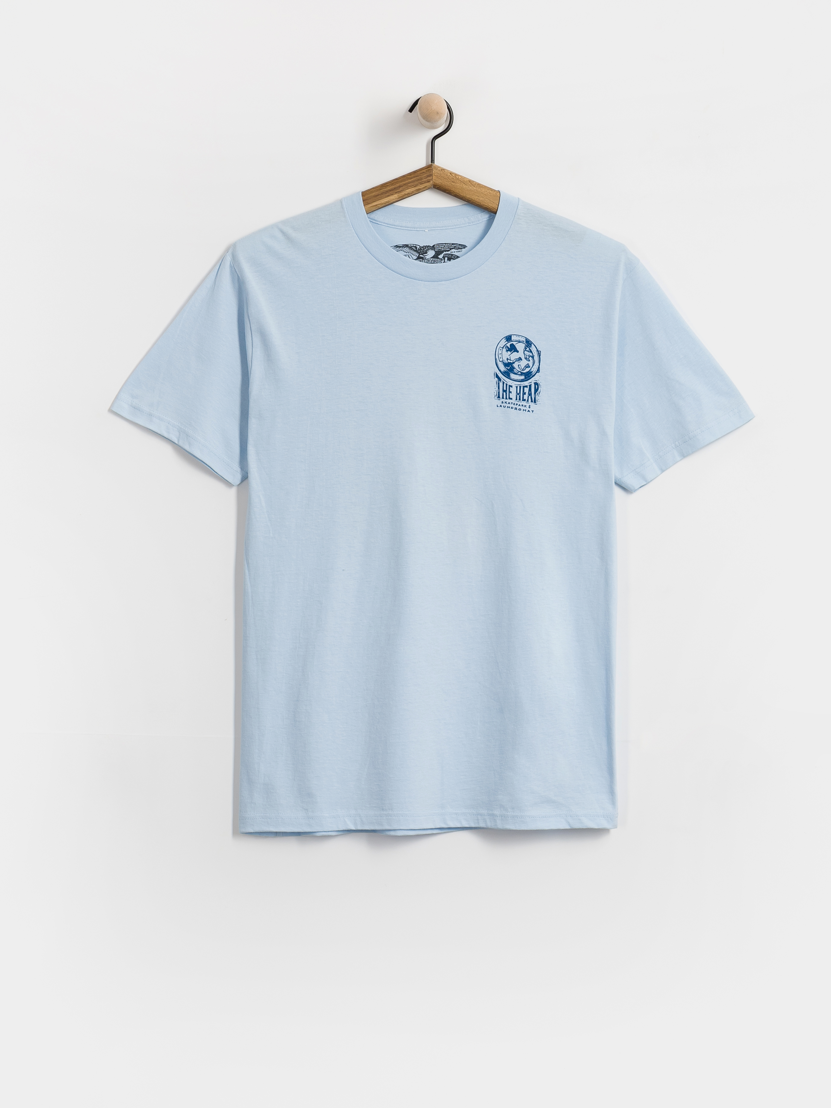 Футболка Antihero The Heap (powder blue w/dk blue prints)