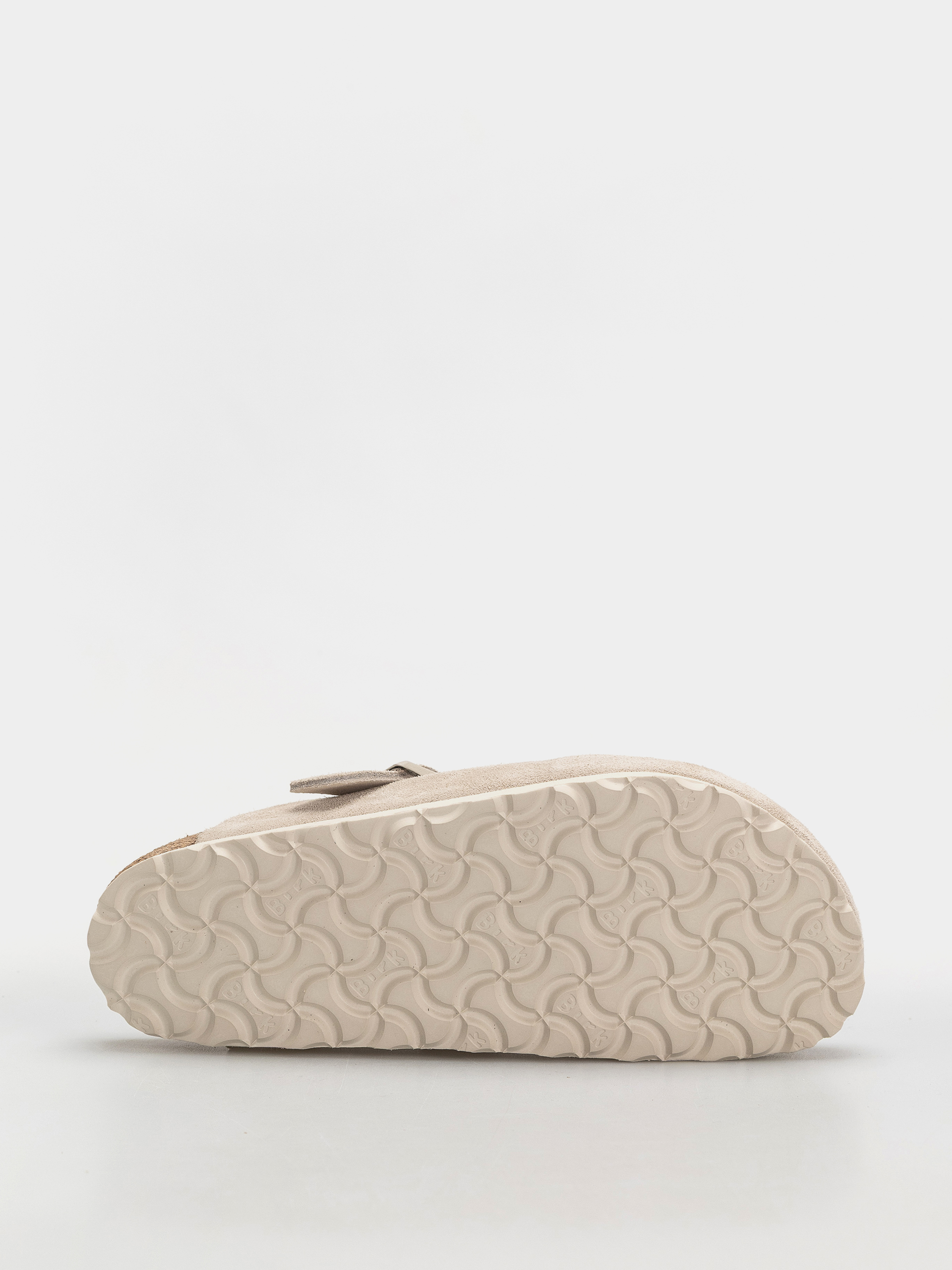 Шльопанці Birkenstock Boston Suede Leather Narrow (oyster)