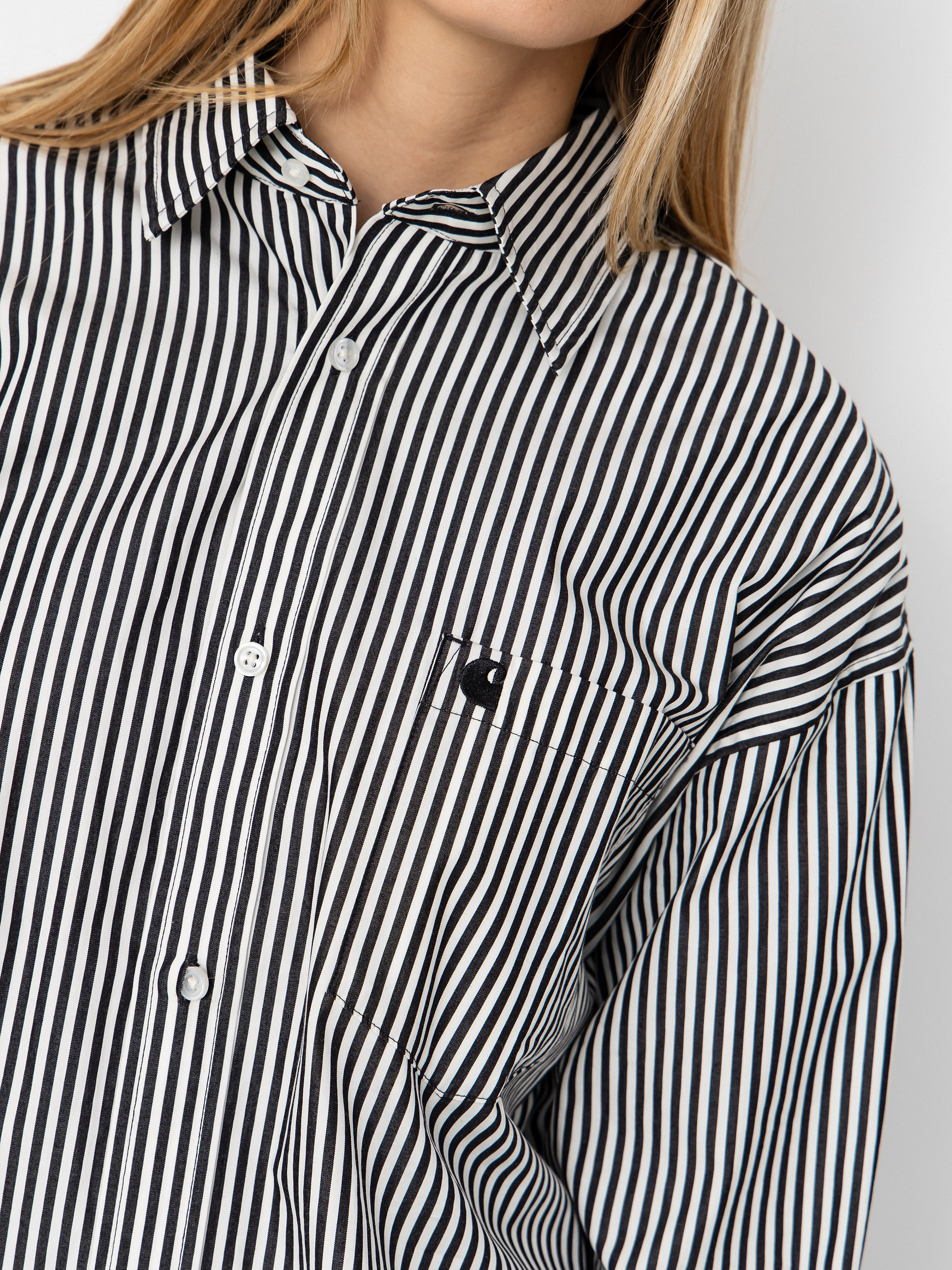 Сорочка Carhartt WIP Daldry Wmn (daldry stripe/black/wax)