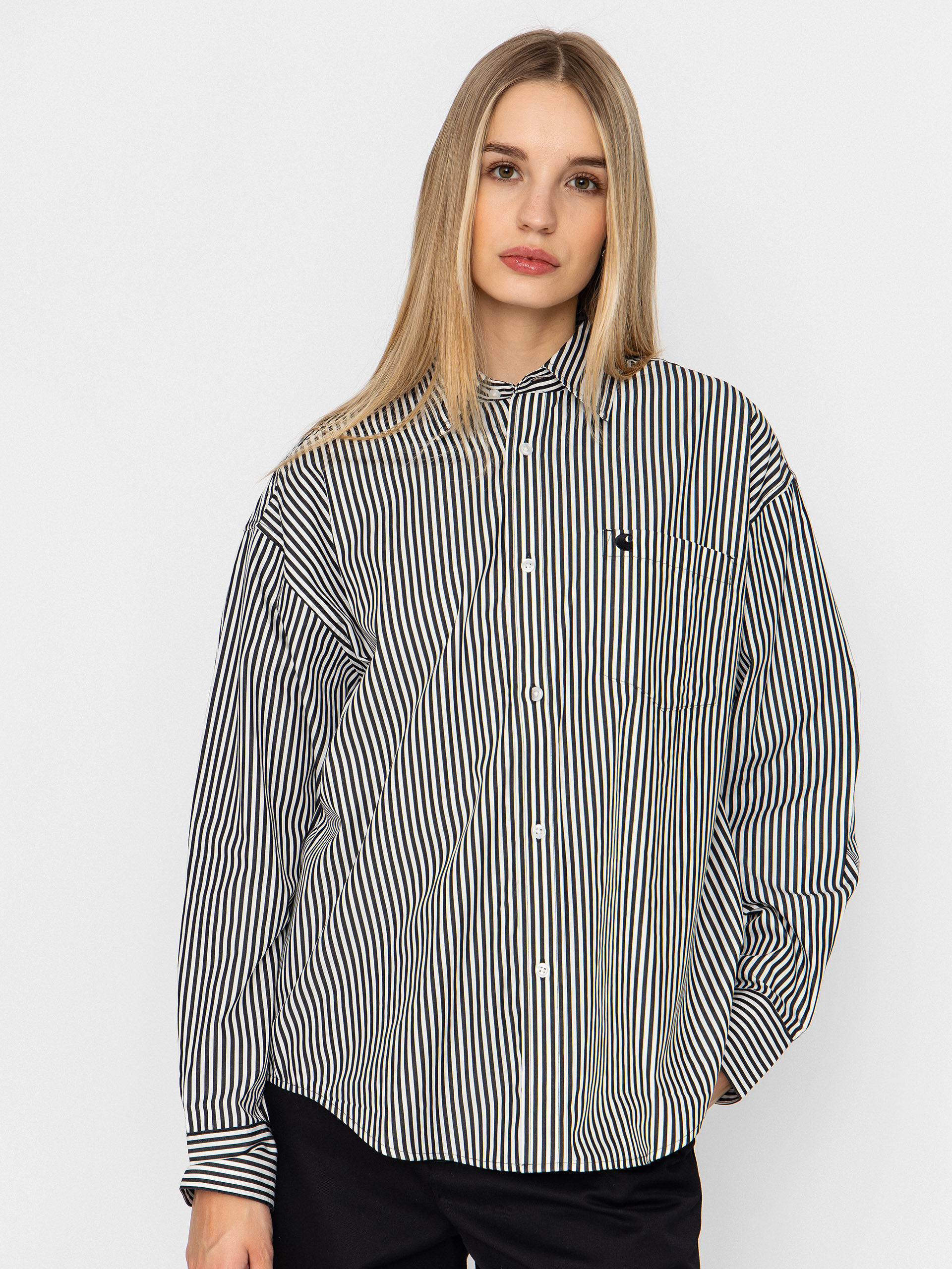 Сорочка Carhartt WIP Daldry Wmn (daldry stripe/black/wax)