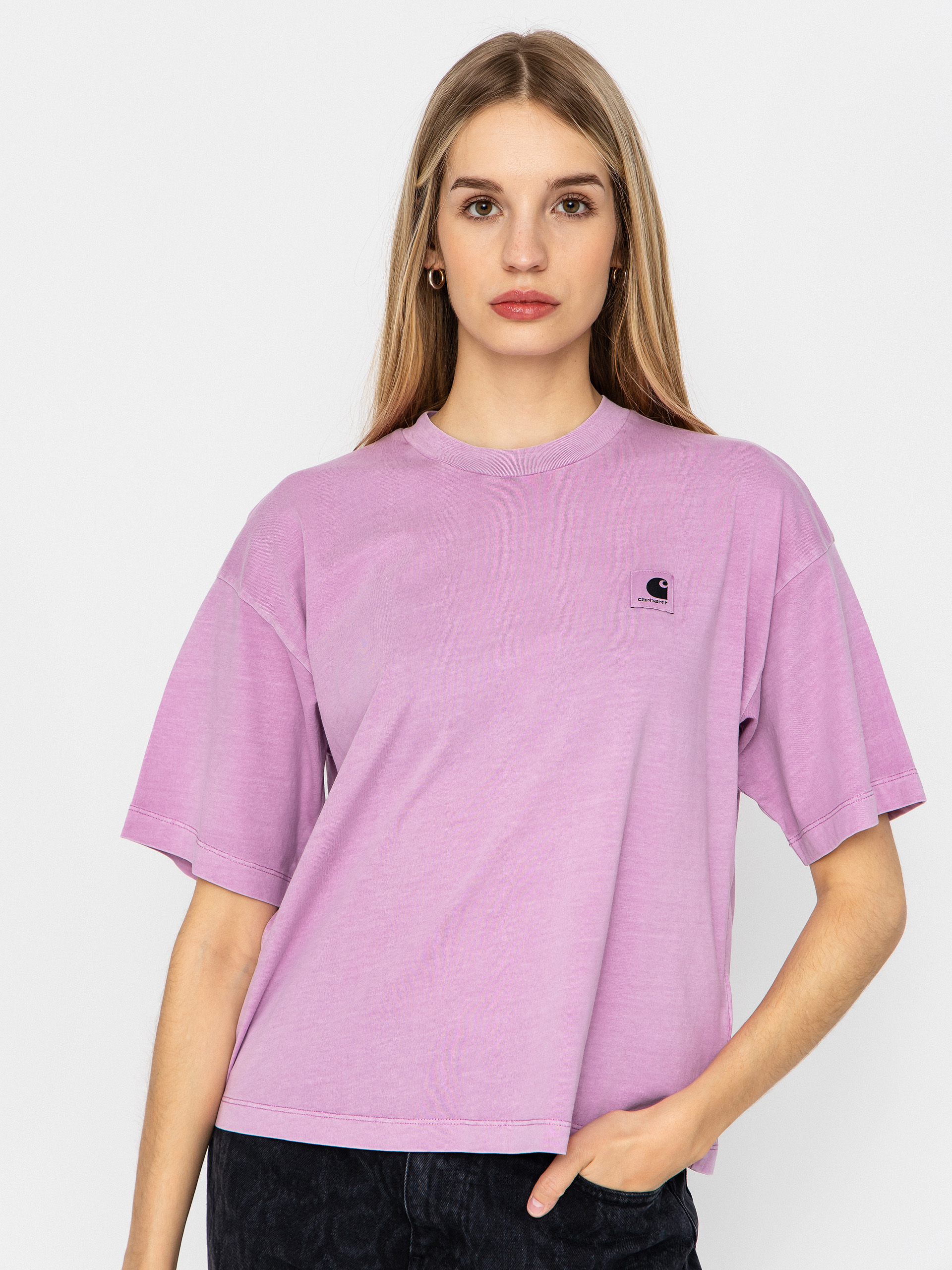 Футболка Carhartt WIP Nelson Wmn (gentle purple)