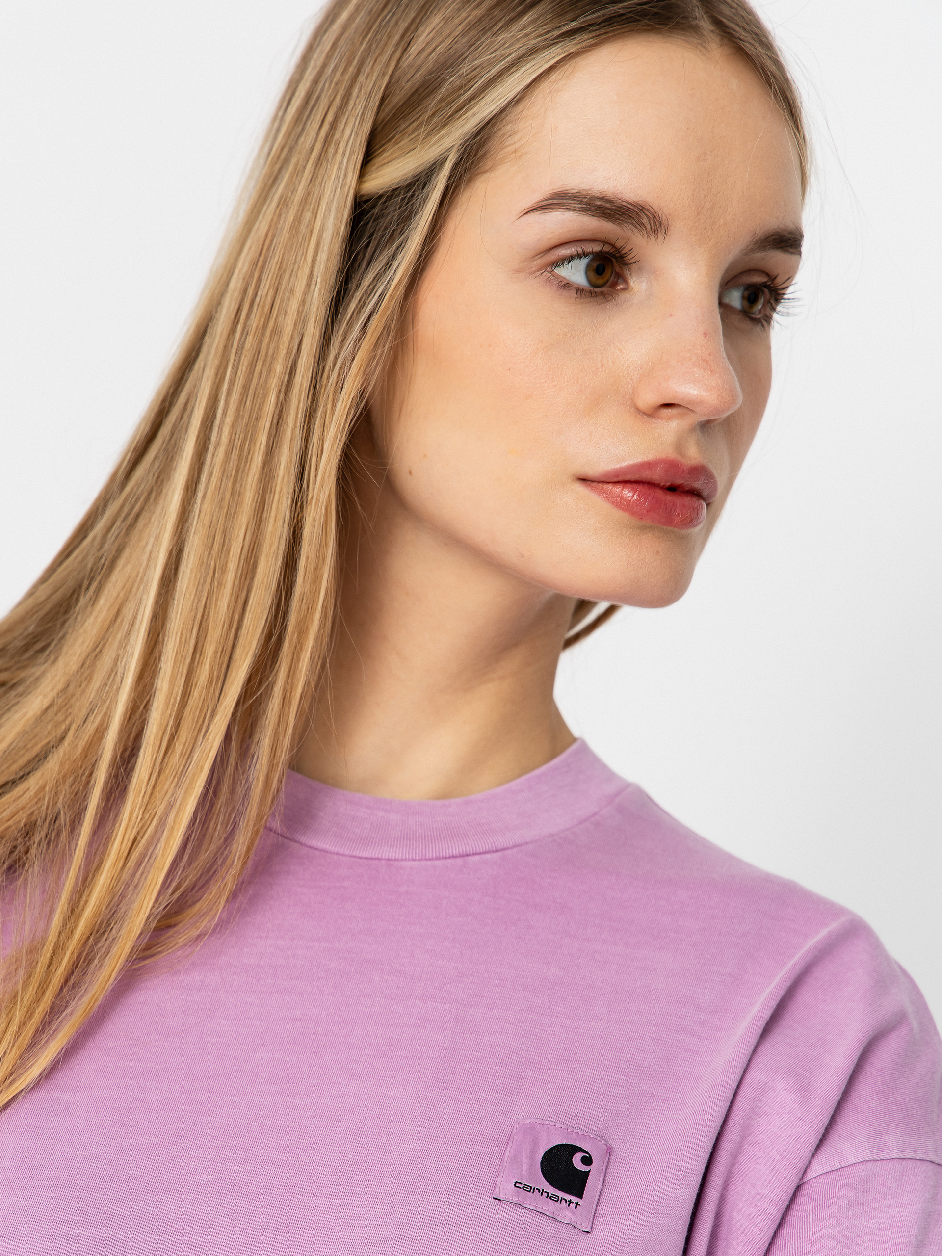 Футболка Carhartt WIP Nelson Wmn (gentle purple)