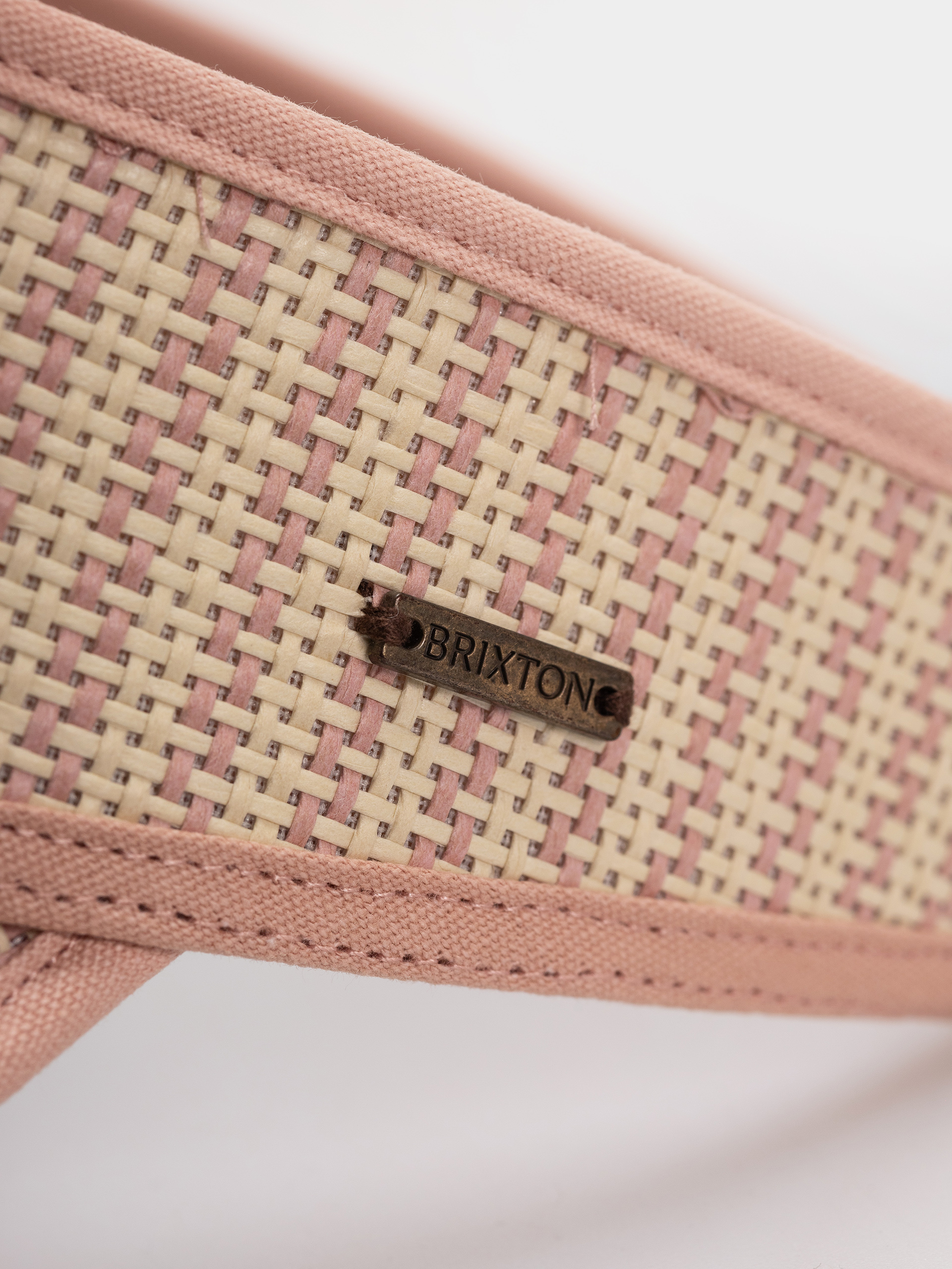 Кепка Brixton Newport Straw Visor Wmn (italian clay natural)