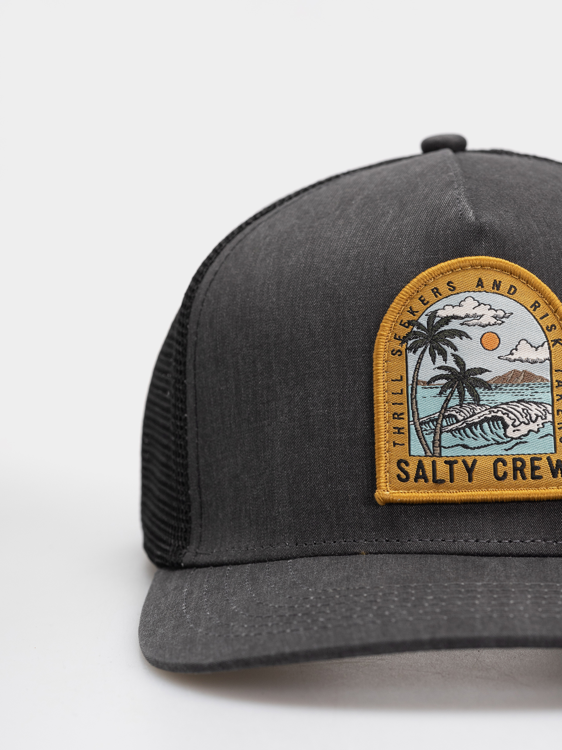 Кепка Salty Crew Archway Trucker (black)