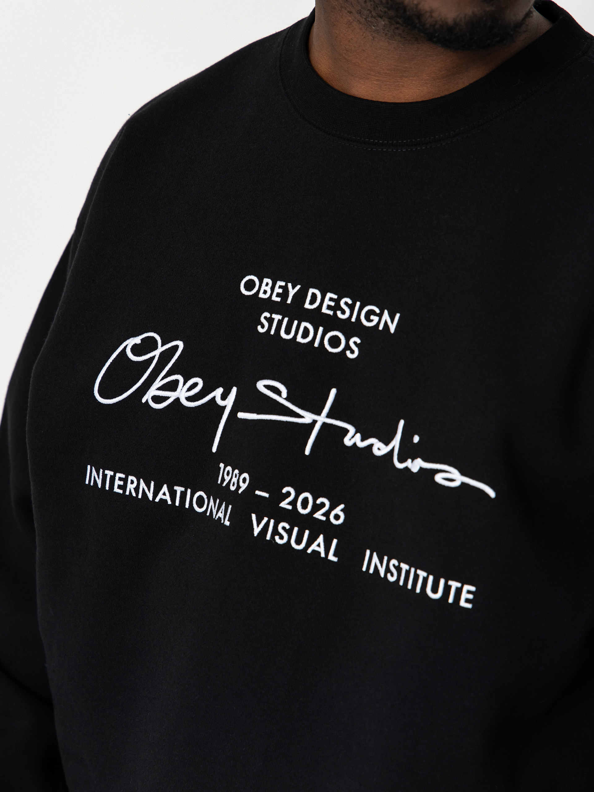 Світшот OBEY Signature (black)