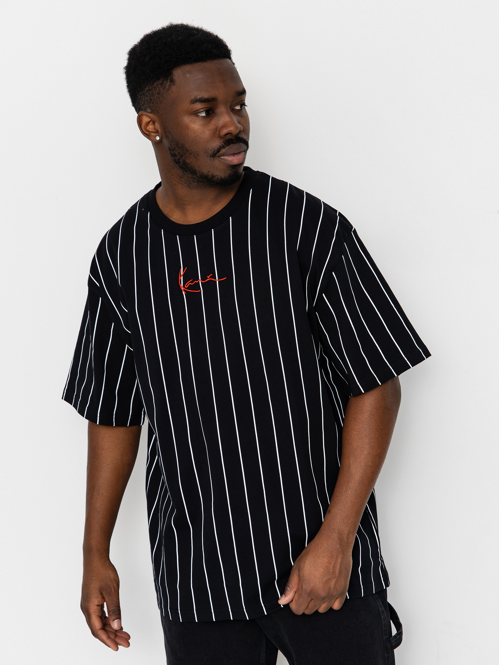 Футболка Karl Kani Small Signature Pinstripe