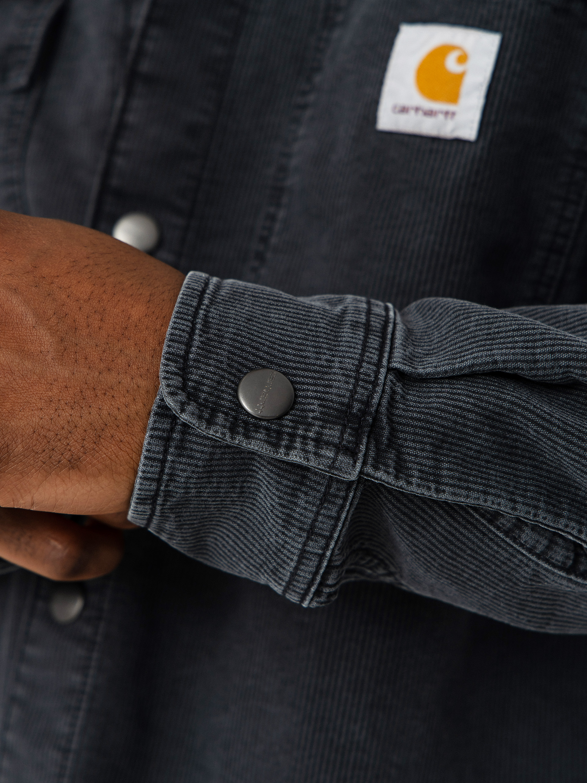 Куртка Carhartt WIP Parrish (obsidian)