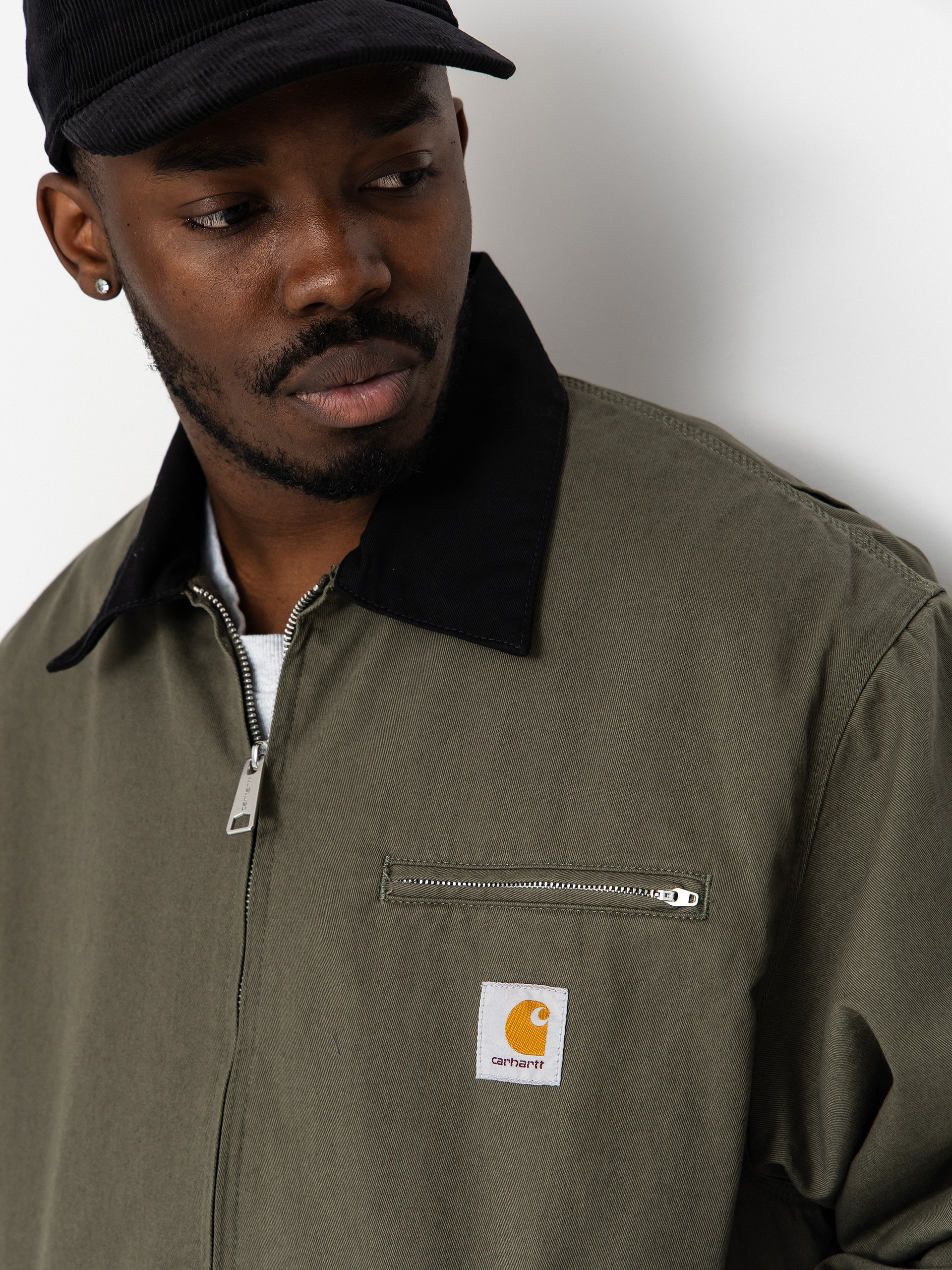 Куртка Carhartt WIP OG Detroit (leaf/black)