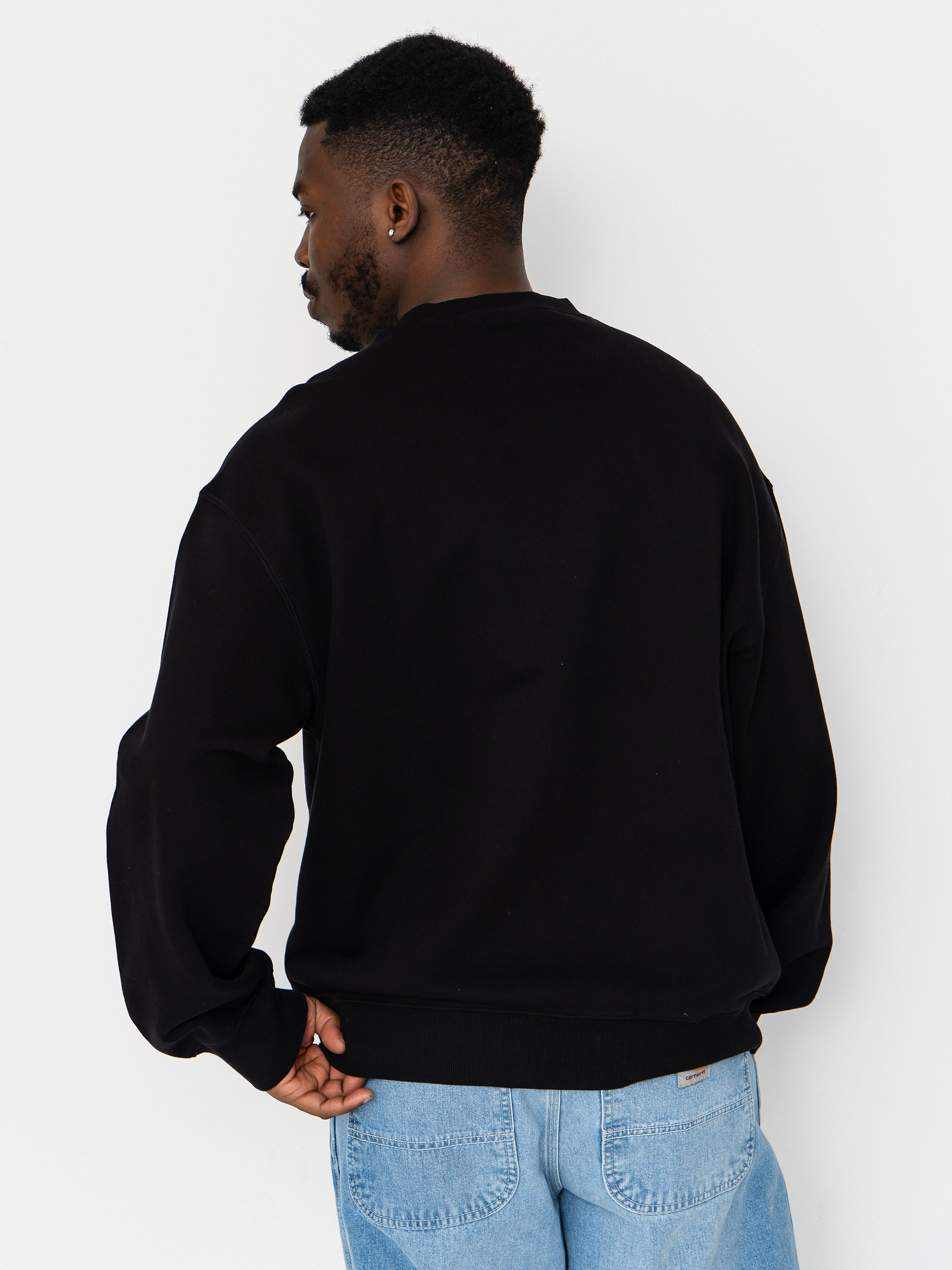 Світшот Carhartt WIP WIP Label (black)