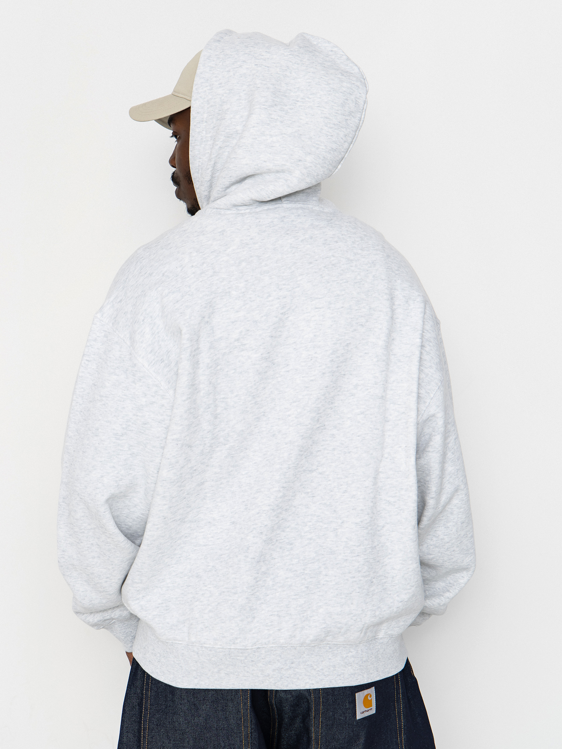 Худі Carhartt WIP WIP Label ZHD (ash heather)