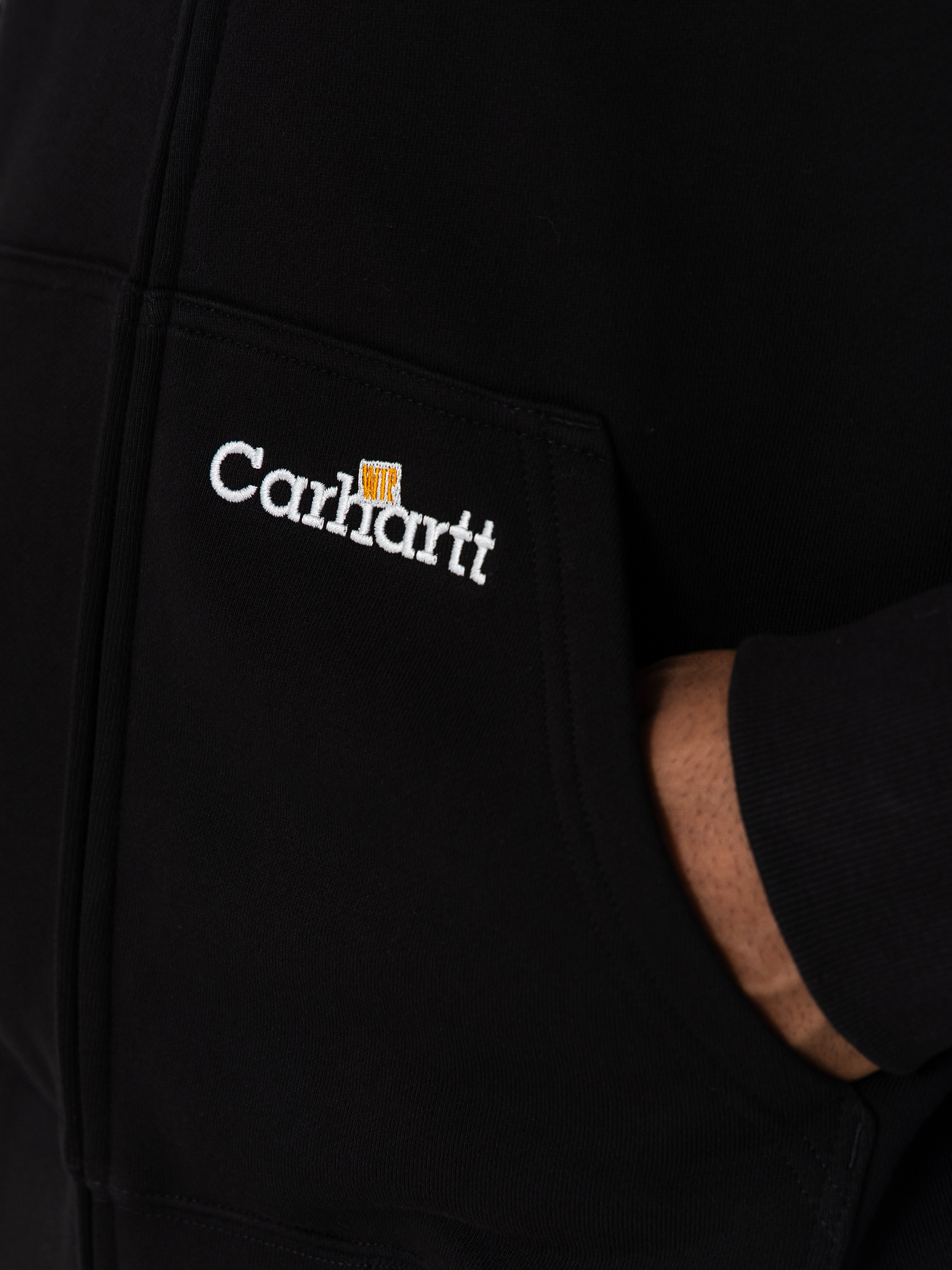 Худі Carhartt WIP WIP Label ZHD (black)