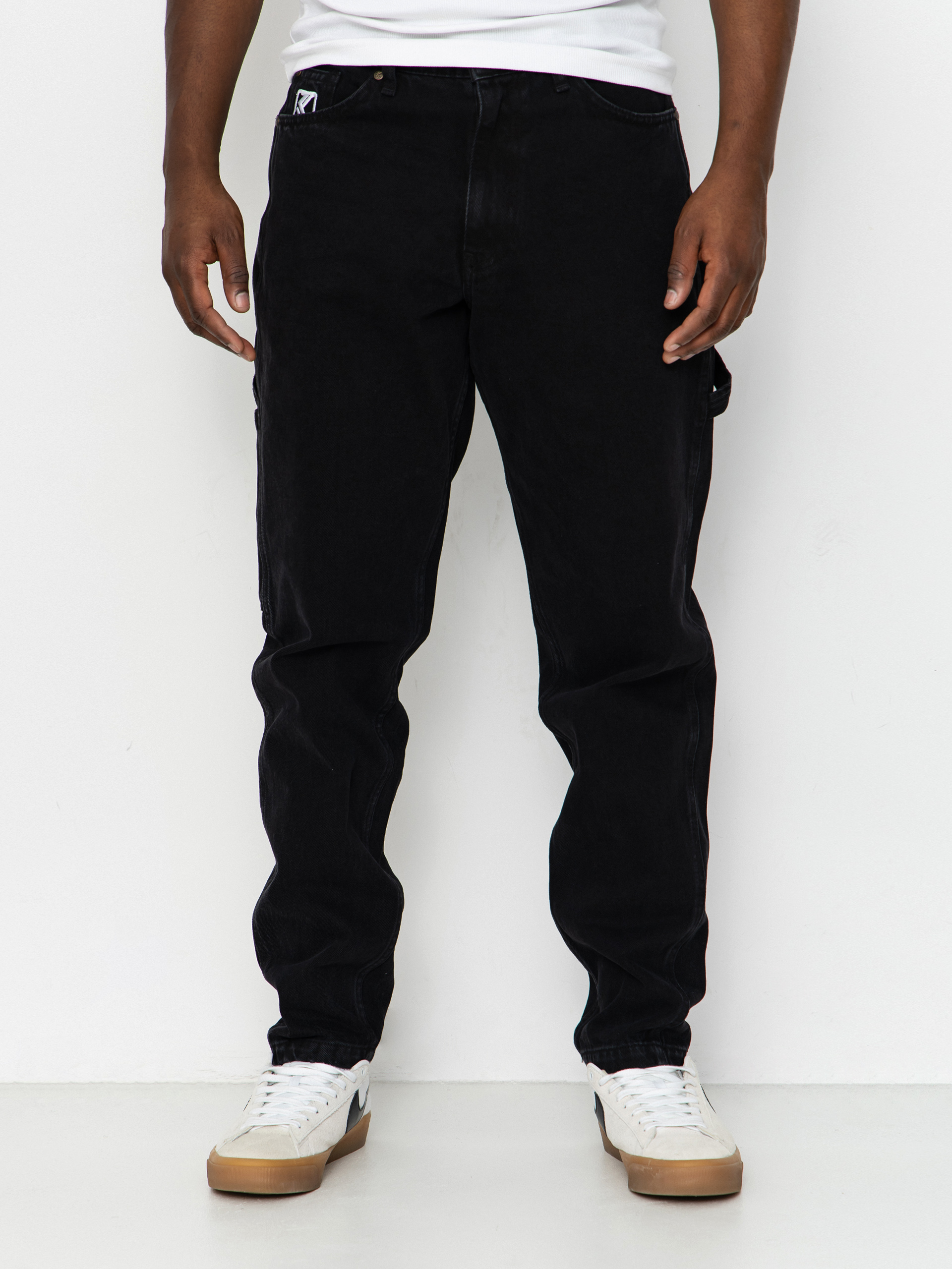 u0428u0442u0430u043du0438 Karl Kani Retro Tapered Workwear Denim (vintage black)