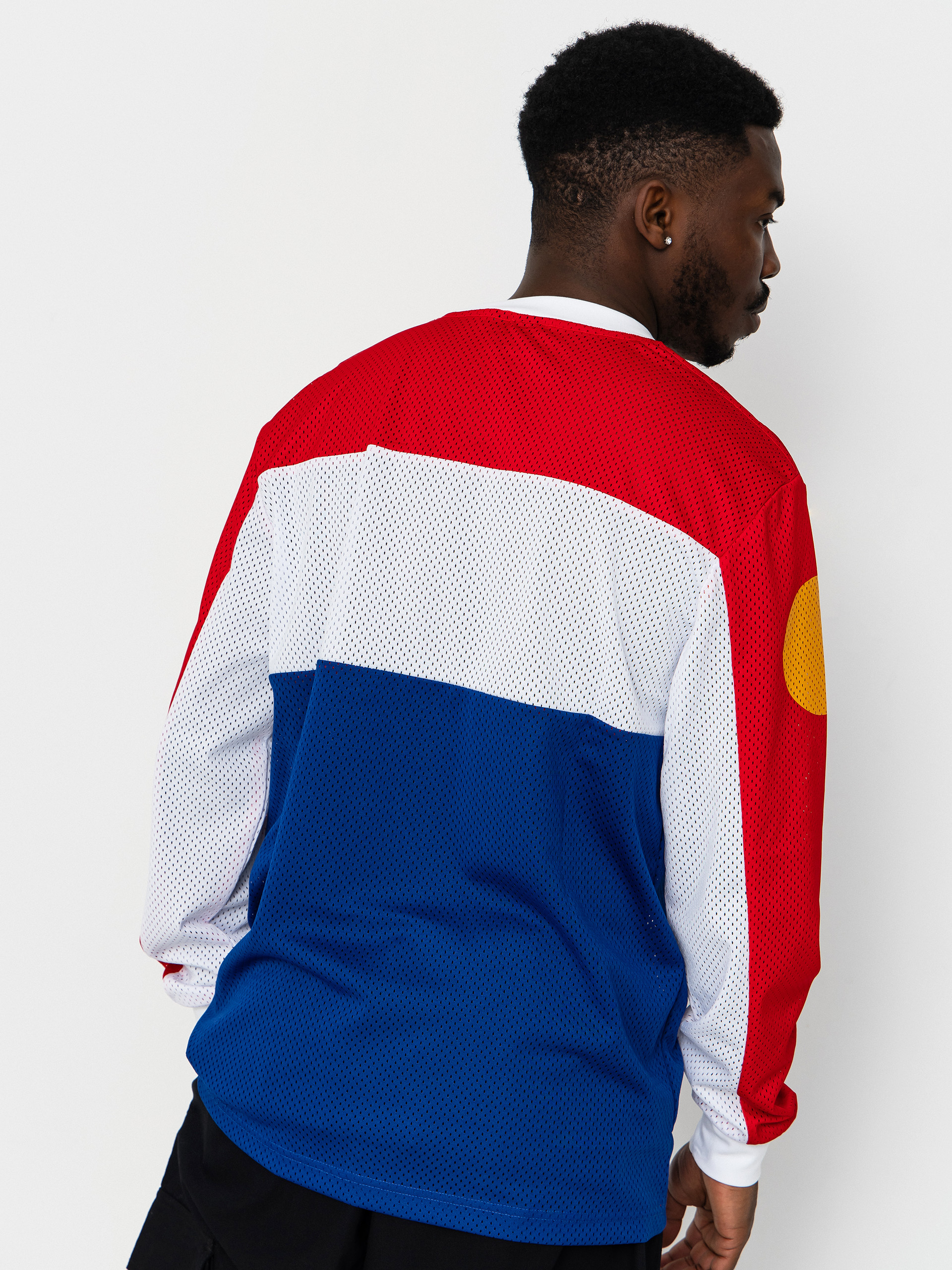 Лонгслів Deus Ex Machina Longsleeve Saber Moto Jersey (tri colour)
