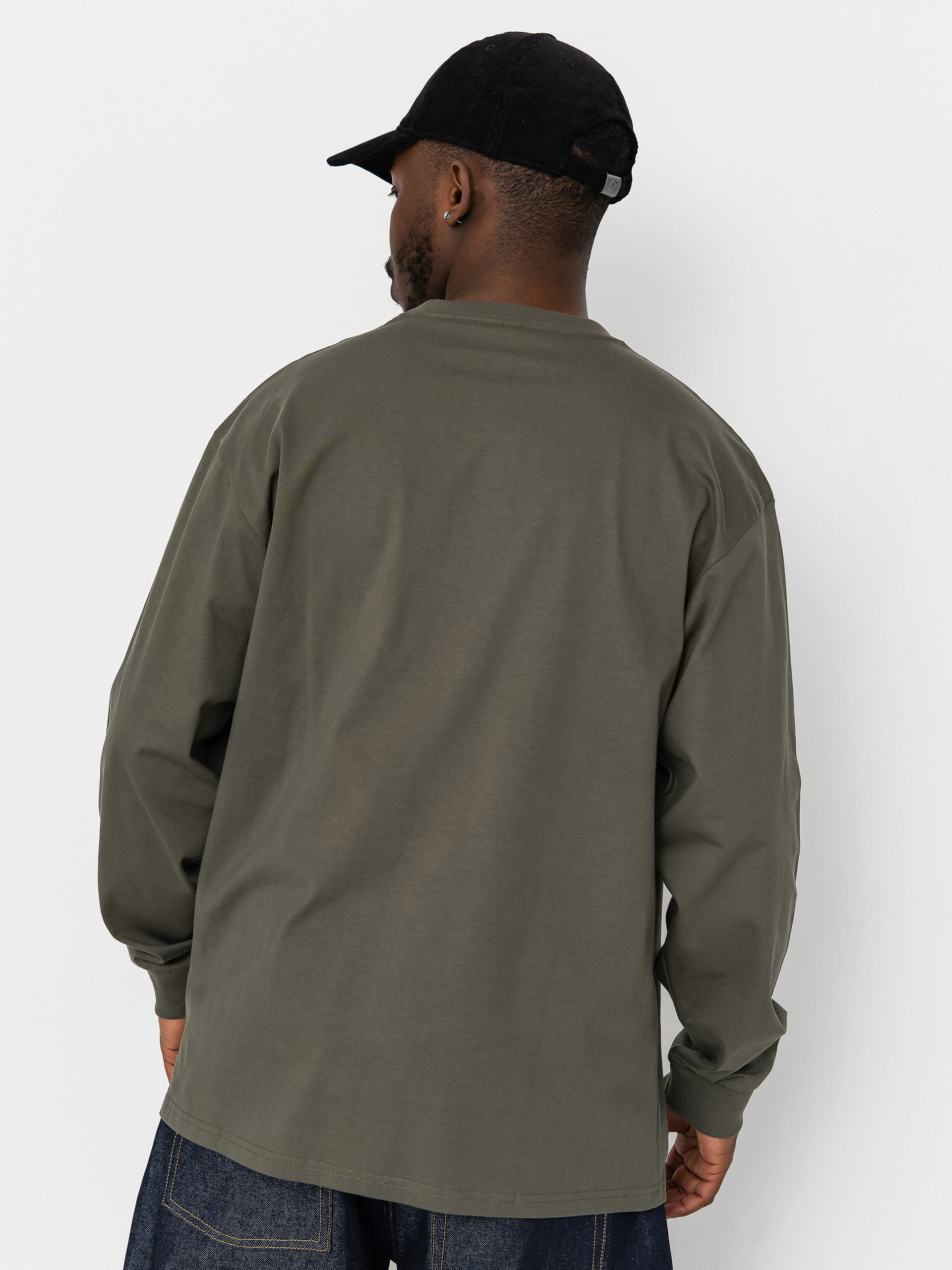 Лонгслів Carhartt WIP Chase (leaf/gold)