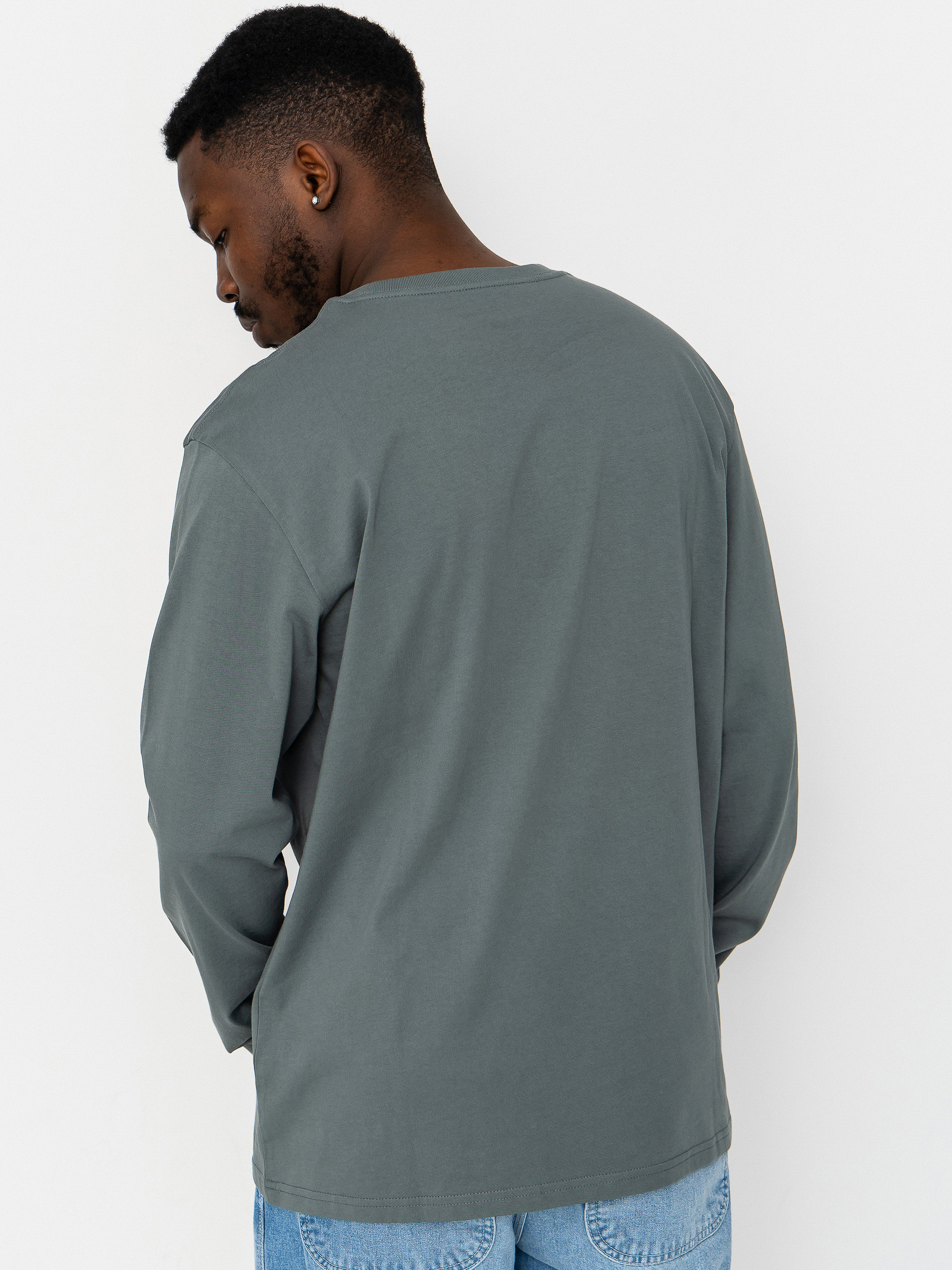 Лонгслів Carhartt WIP Pocket (velvet green)
