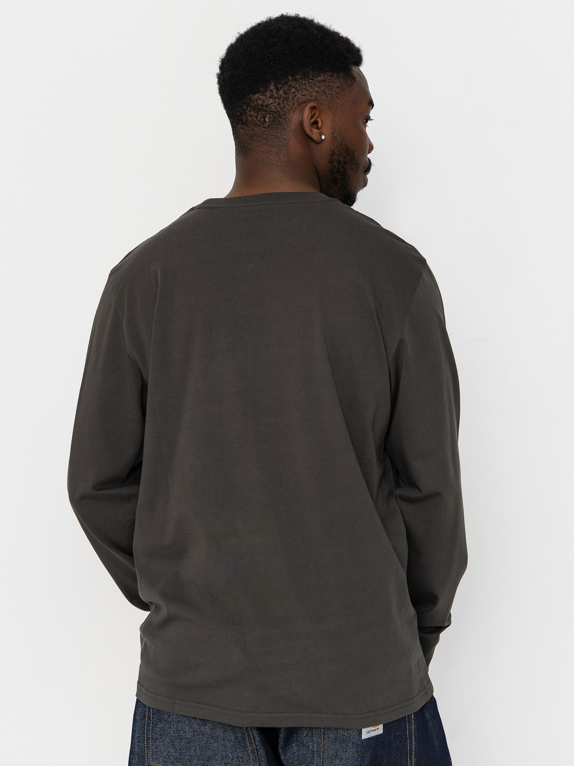 Лонгслів Carhartt WIP Pocket (oxide green)