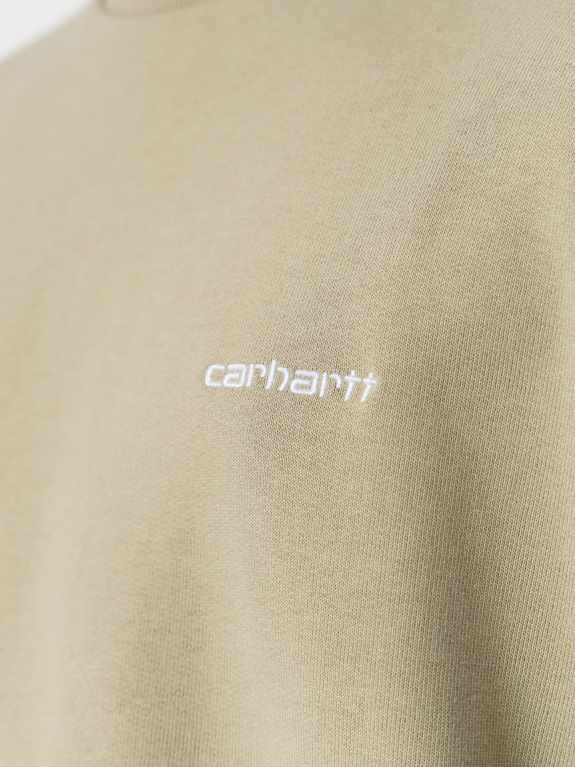 Світшот Carhartt WIP Script Embroidery (barchan/white)