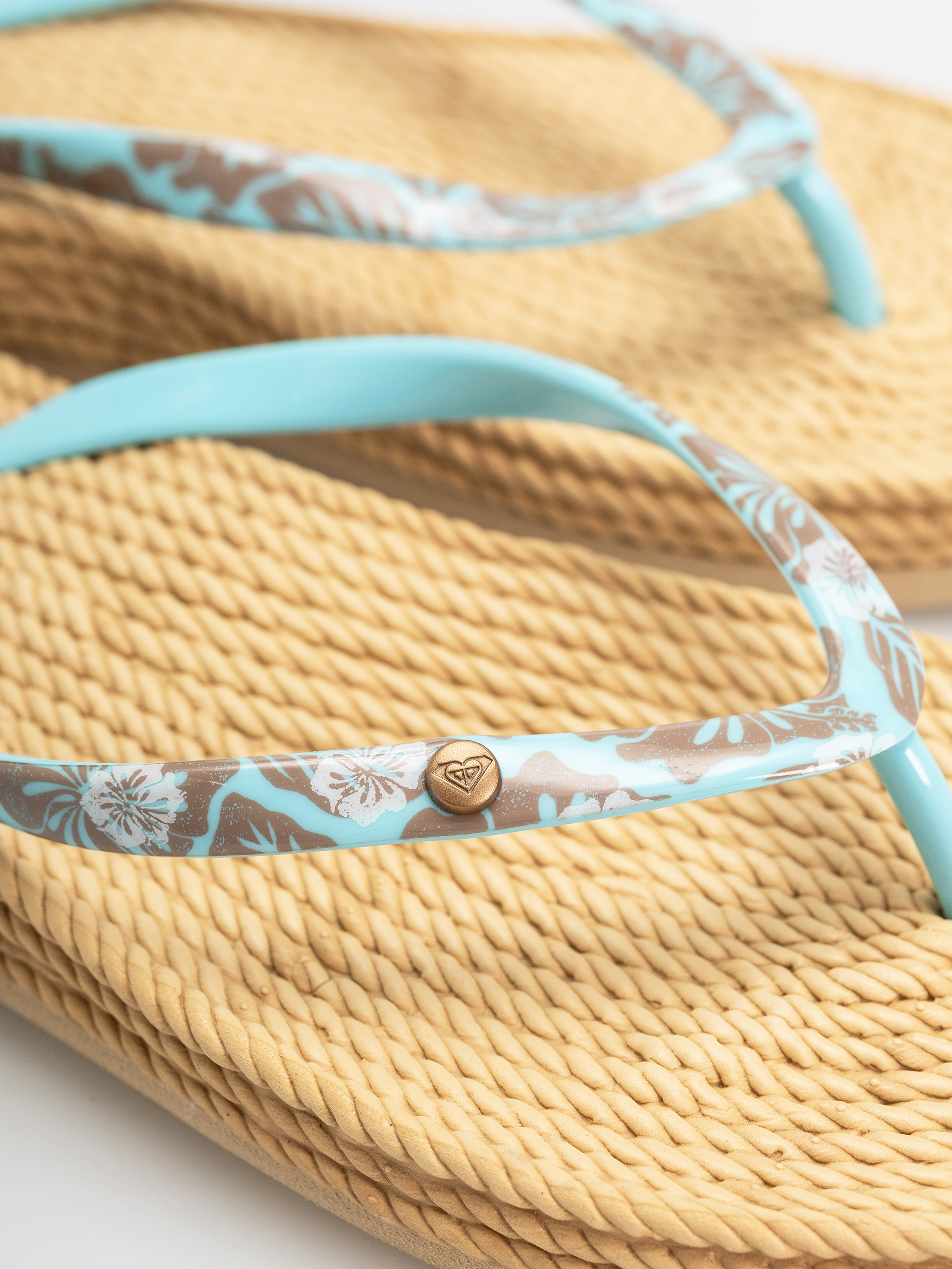 В‘єтнамки Roxy South Beach III Wmn (light blue/brown)