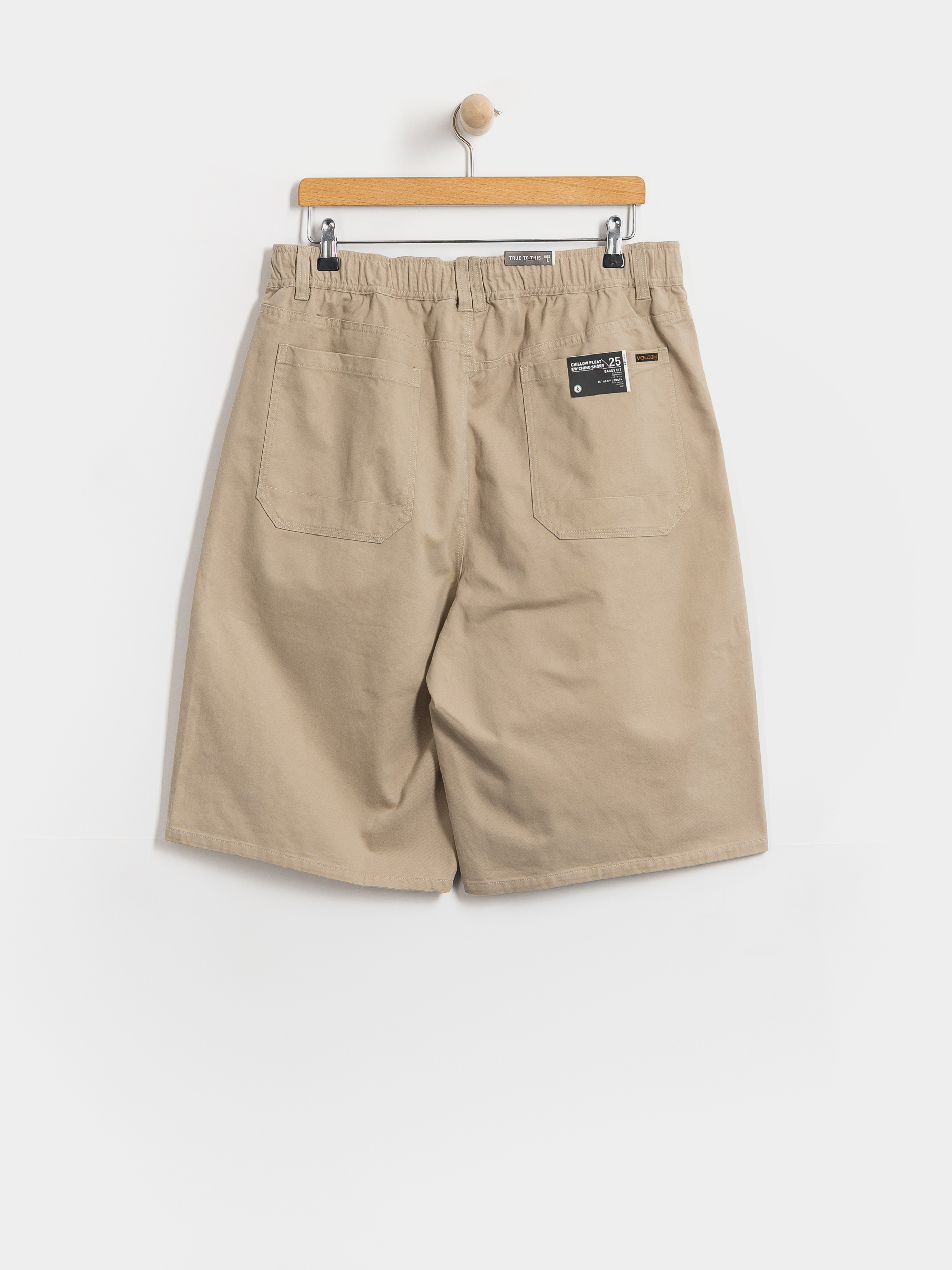 Шорти Volcom Chillow Pleat Ew Chino Sht 24 (light khaki)