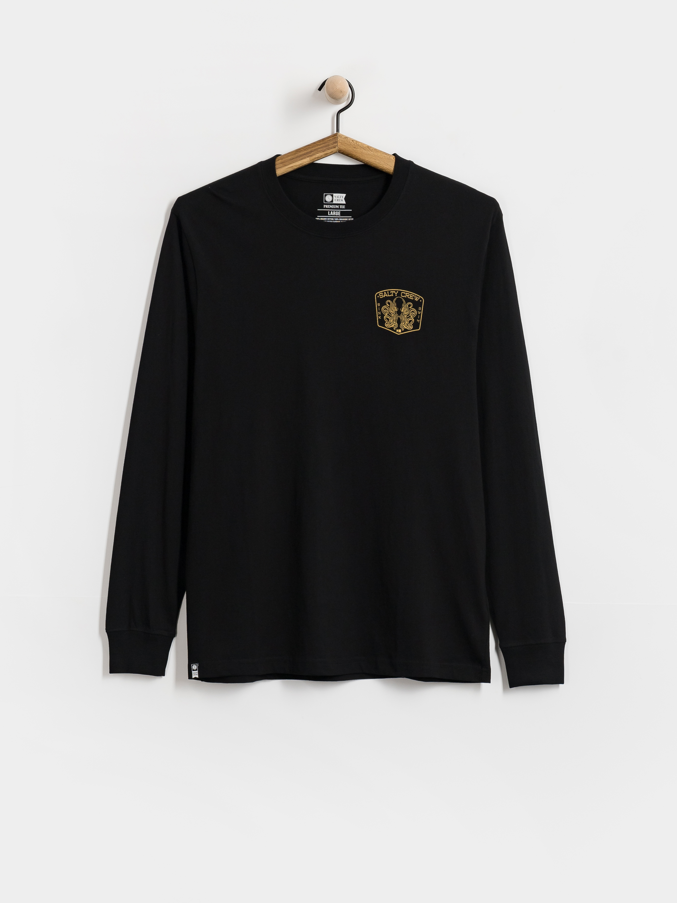 Лонгслів Salty Crew Tako Club (black)