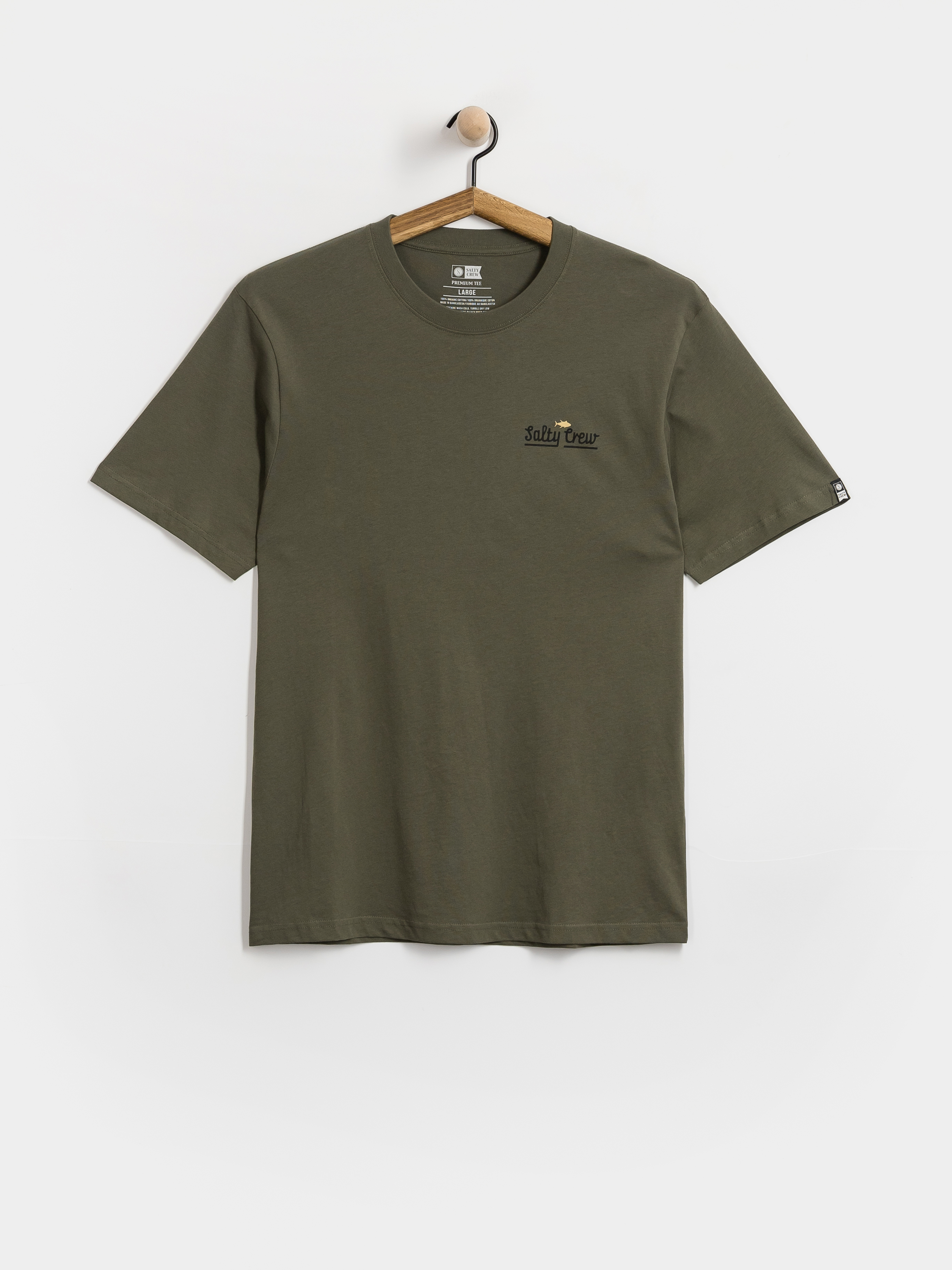 Футболка Salty Crew Border Fill Classic (dusty olive)