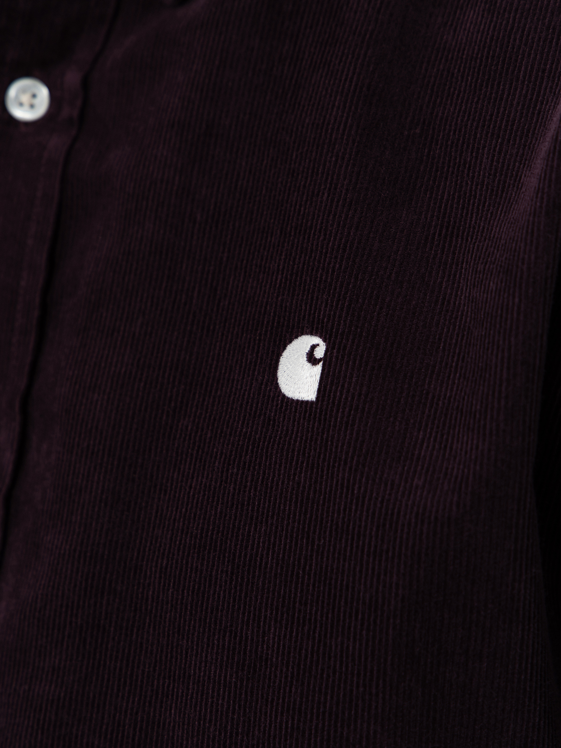Сорочка Carhartt WIP Madison Fine Cord (cozy purple/wax)