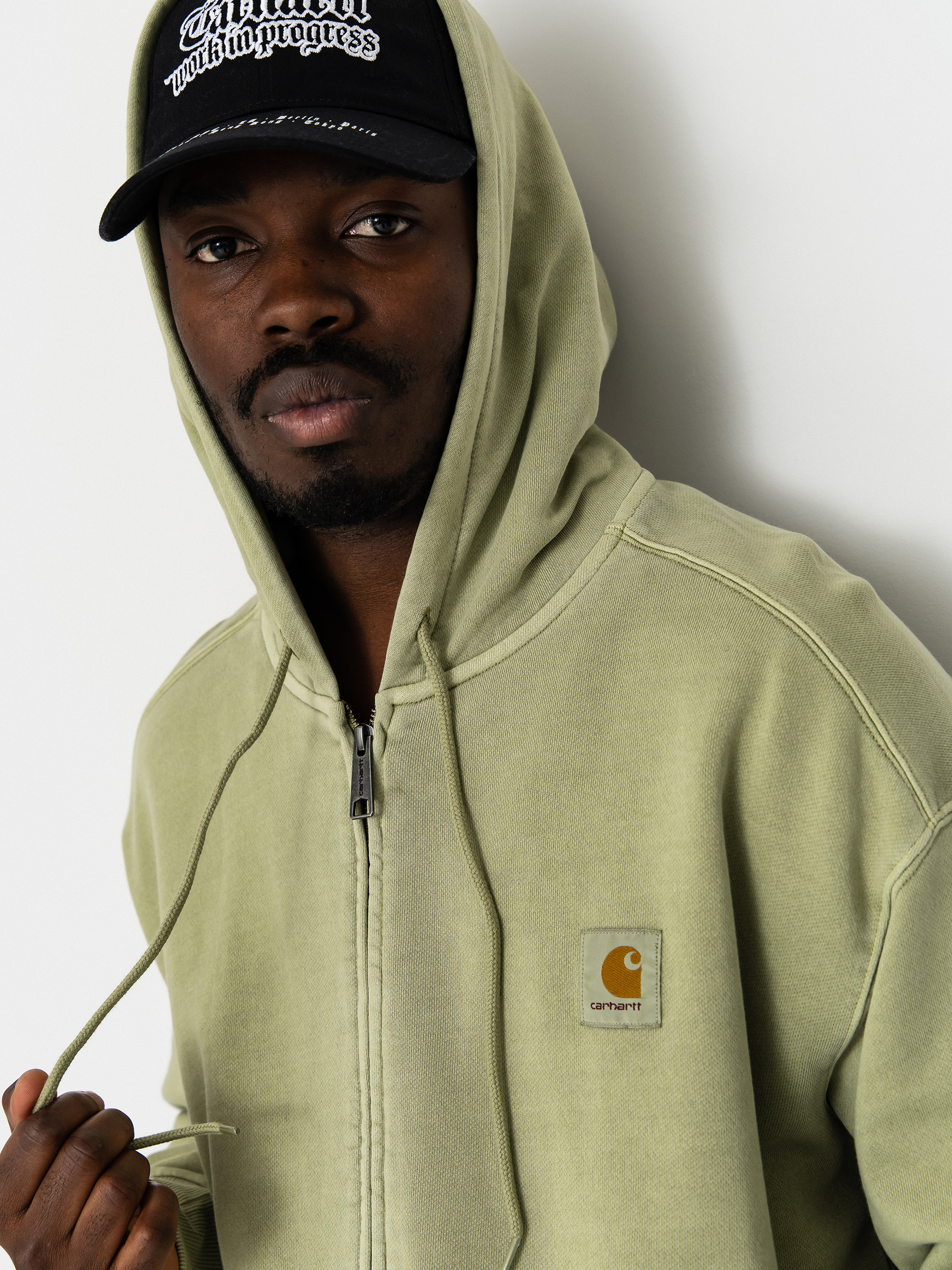 Худі Carhartt WIP Nelson ZHD (gentle green)