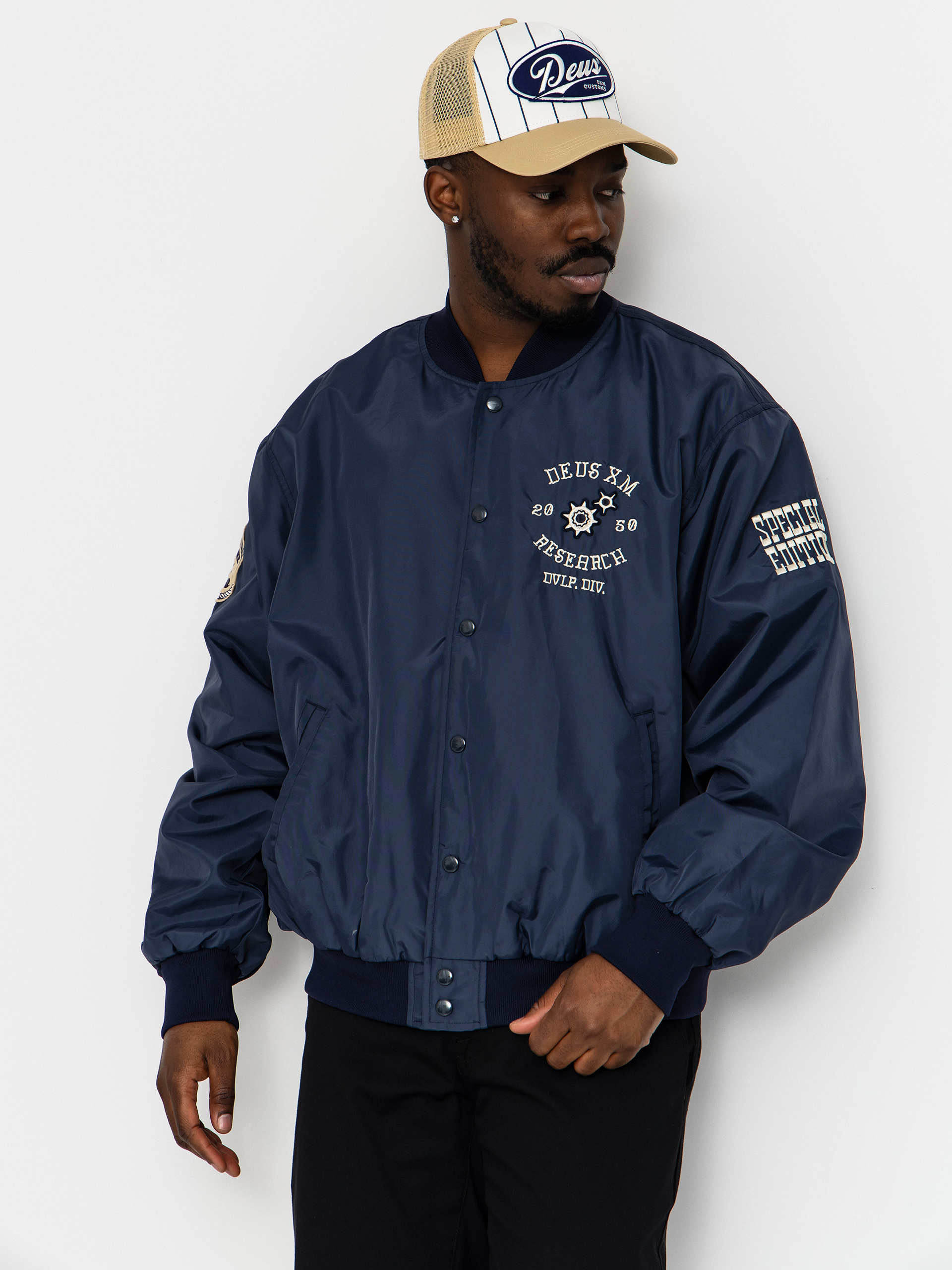 Куртка Deus Ex Machina Horsepower (black iris)