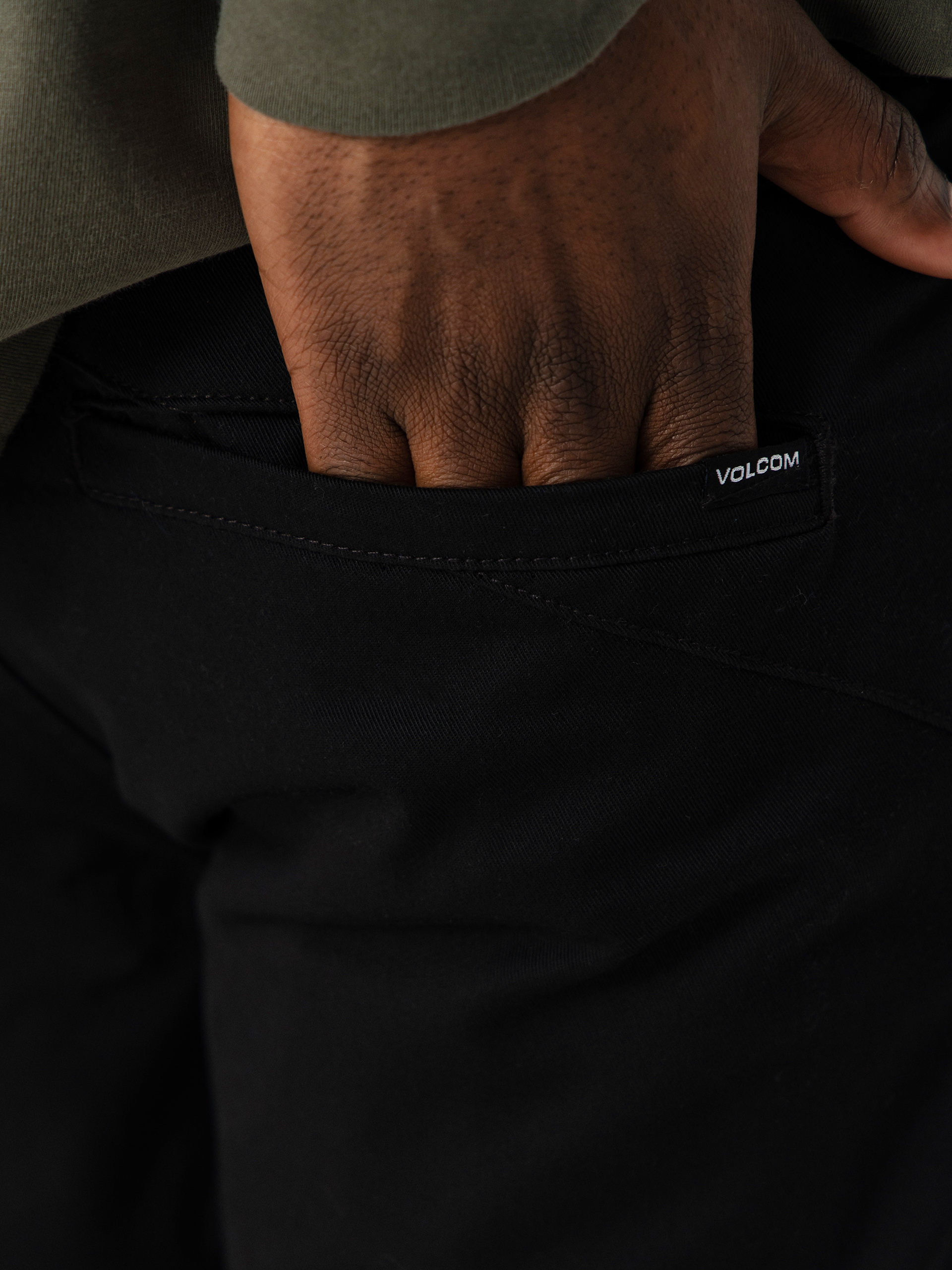 Штани Volcom Frickin Modern Stret (black)