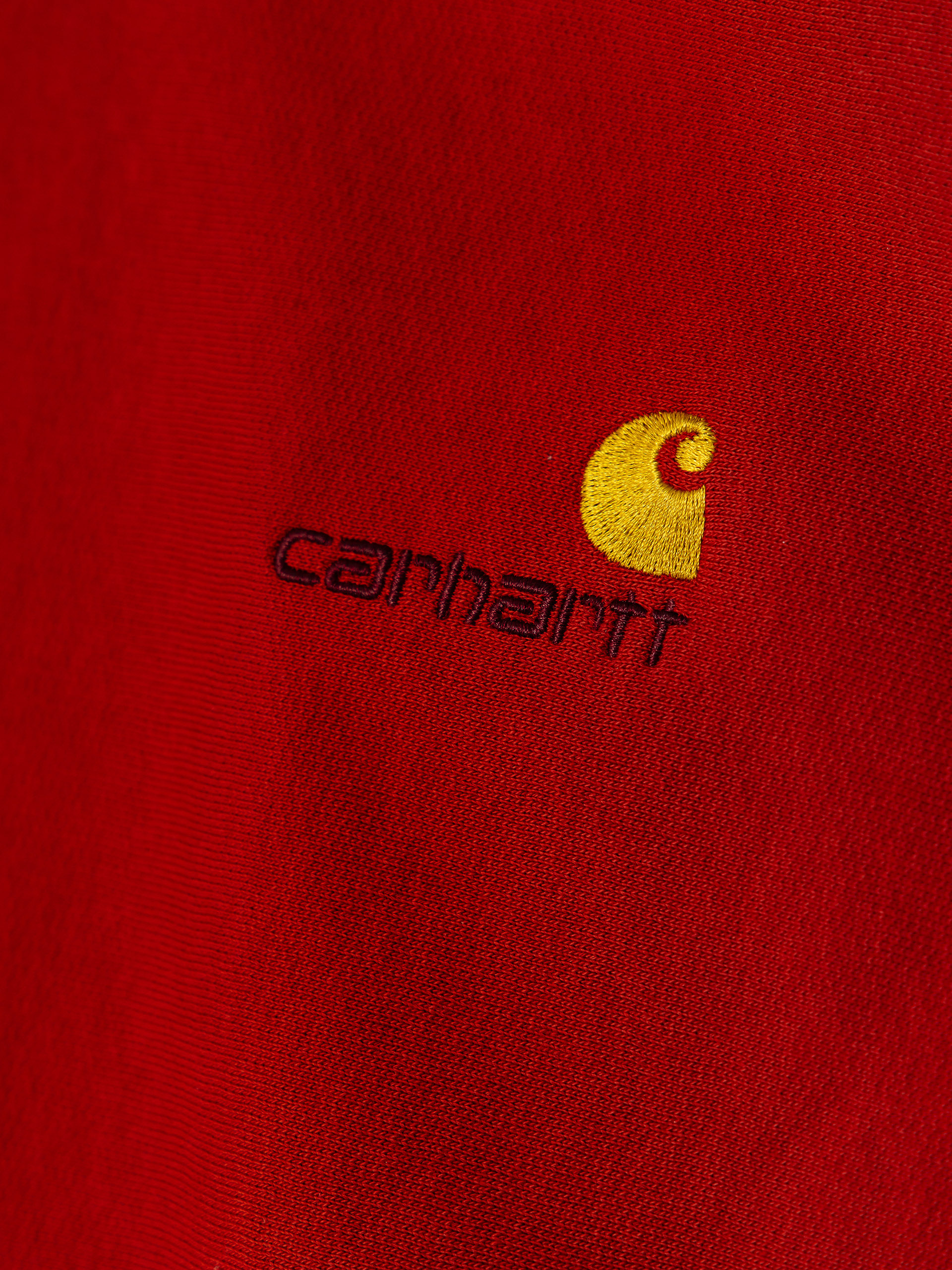 Худі Carhartt WIP American Script HD (oxide red)
