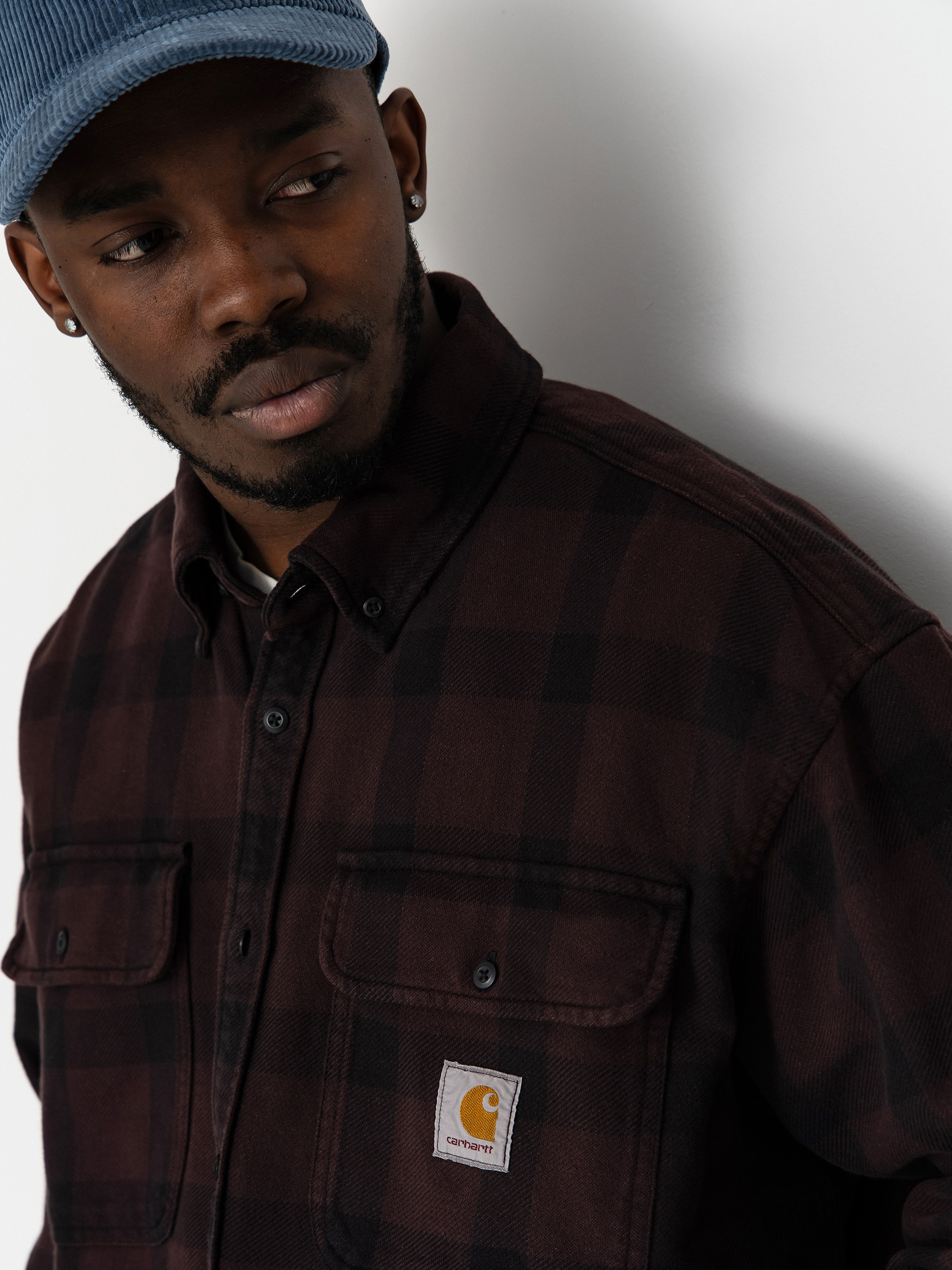 Сорочка Carhartt WIP Edmands (edmands check/natural/palisander)