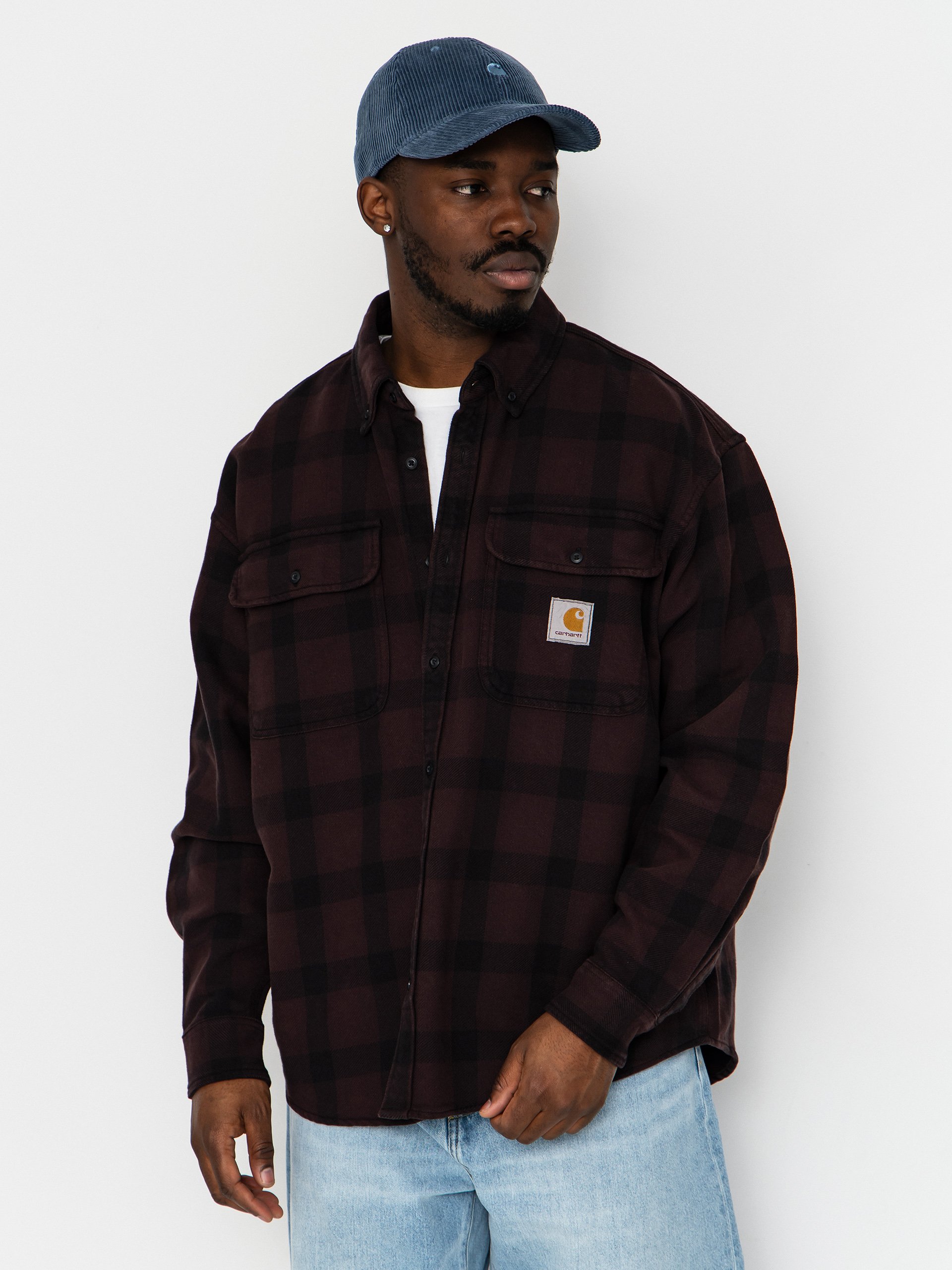 Сорочка Carhartt WIP Edmands (edmands check/natural/palisander)