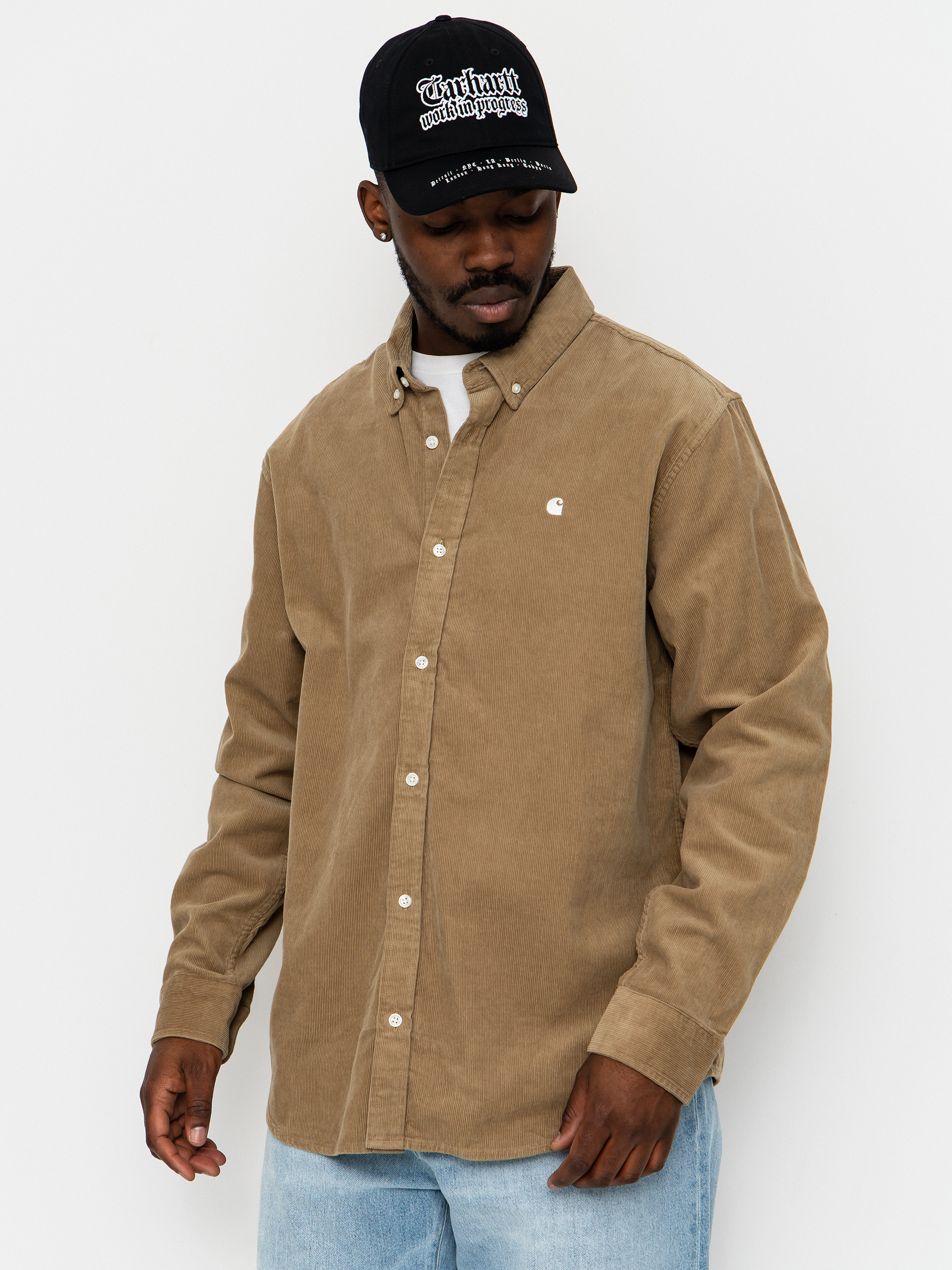 u0421u043eu0440u043eu0447u043au0430 Carhartt WIP Madison Fine Cord (iroko/wax)