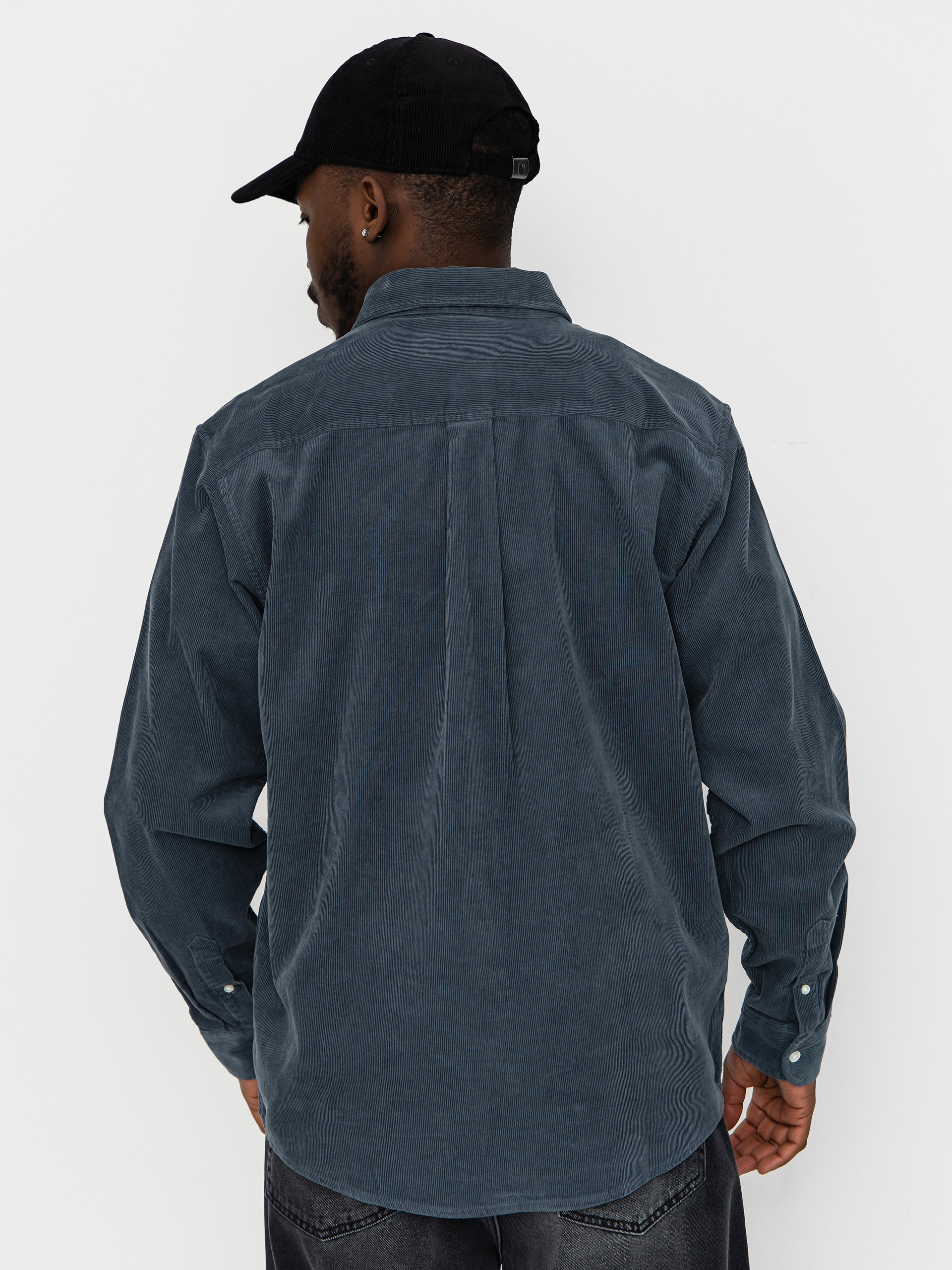 Сорочка Carhartt WIP Madison Fine Cord (cozy blue/wax)