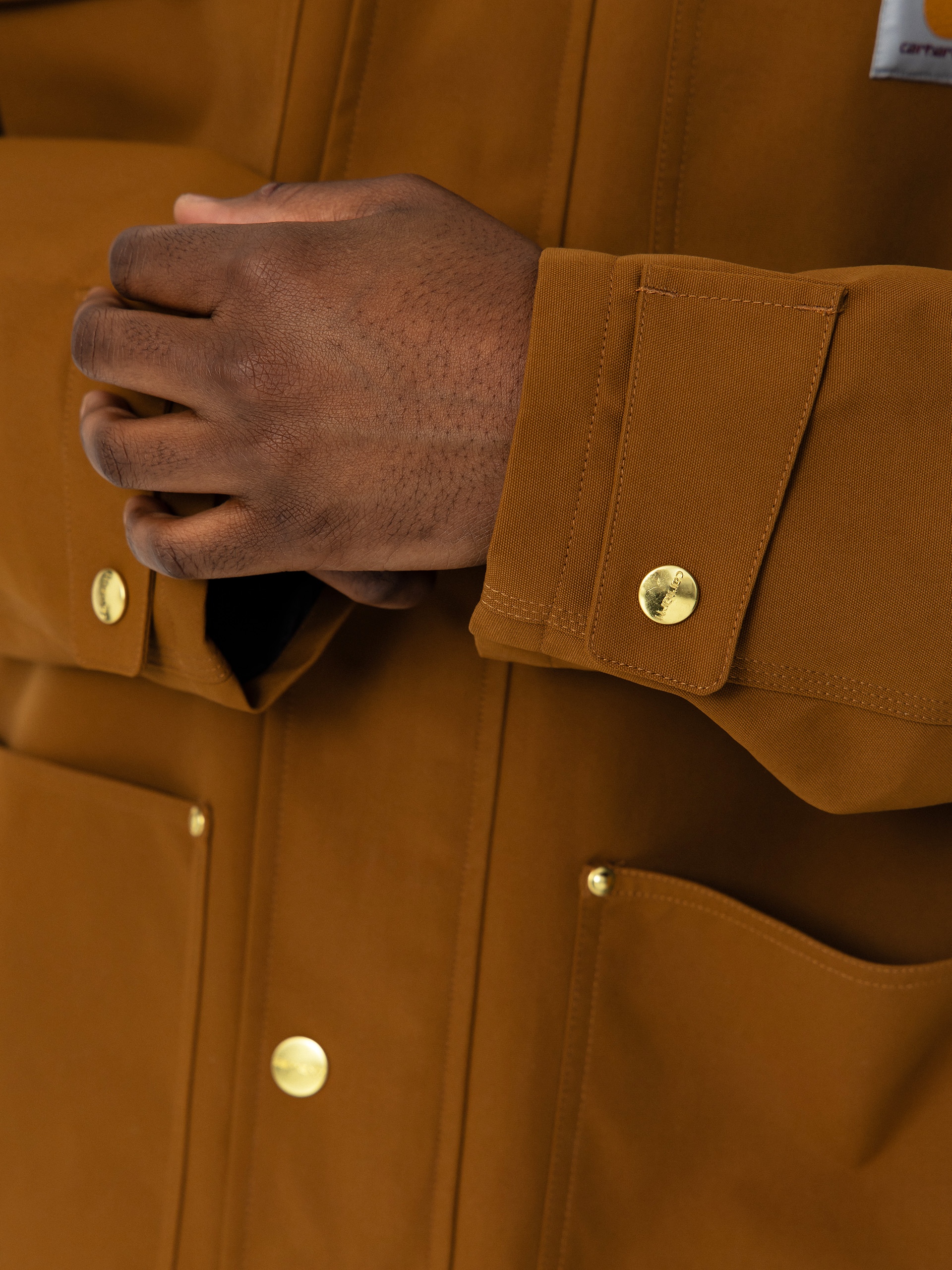 Куртка Carhartt WIP Clapton (hamilton brown/tobacco)