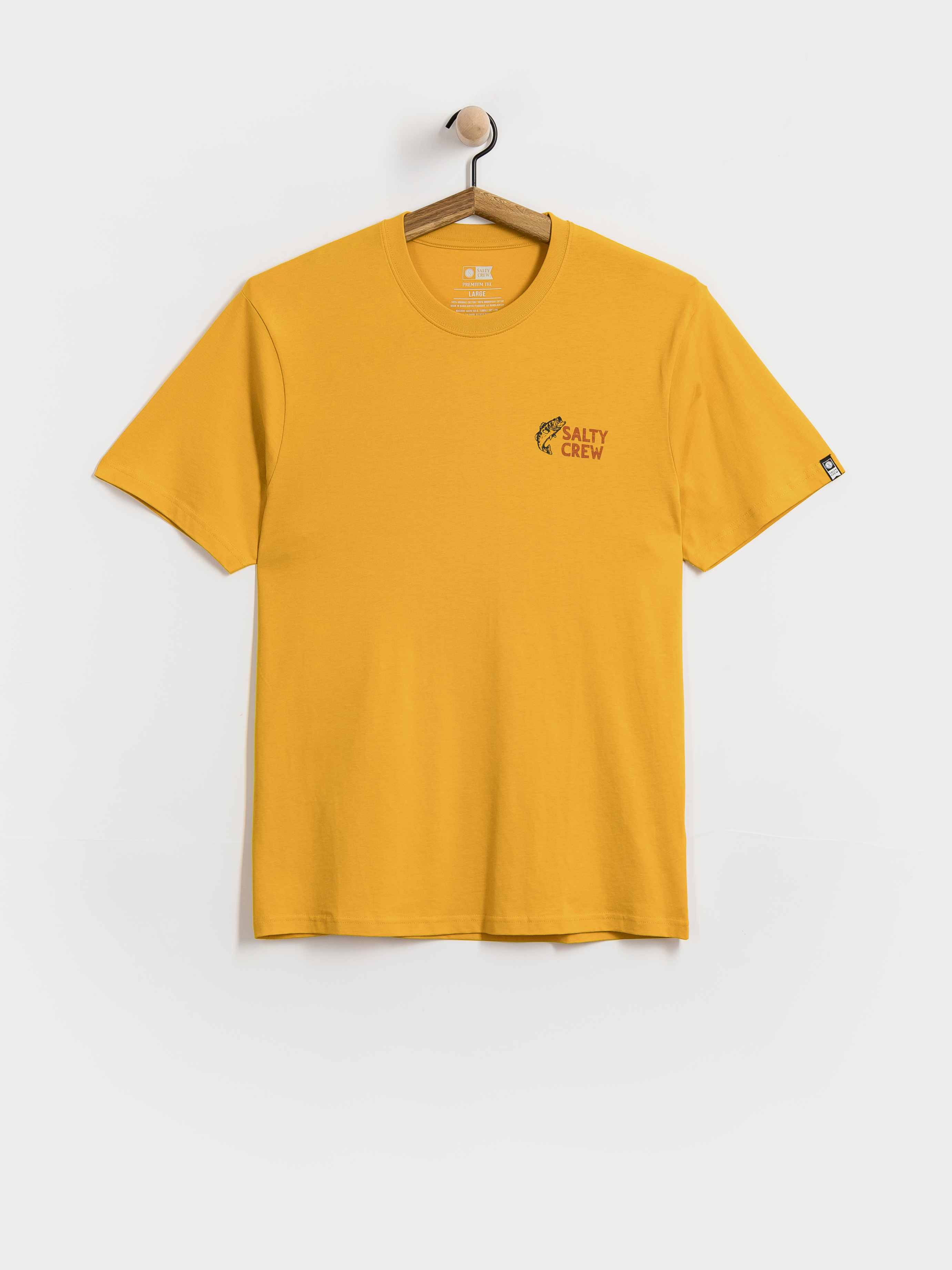Футболка Salty Crew Bait Shop (mineral yellow)
