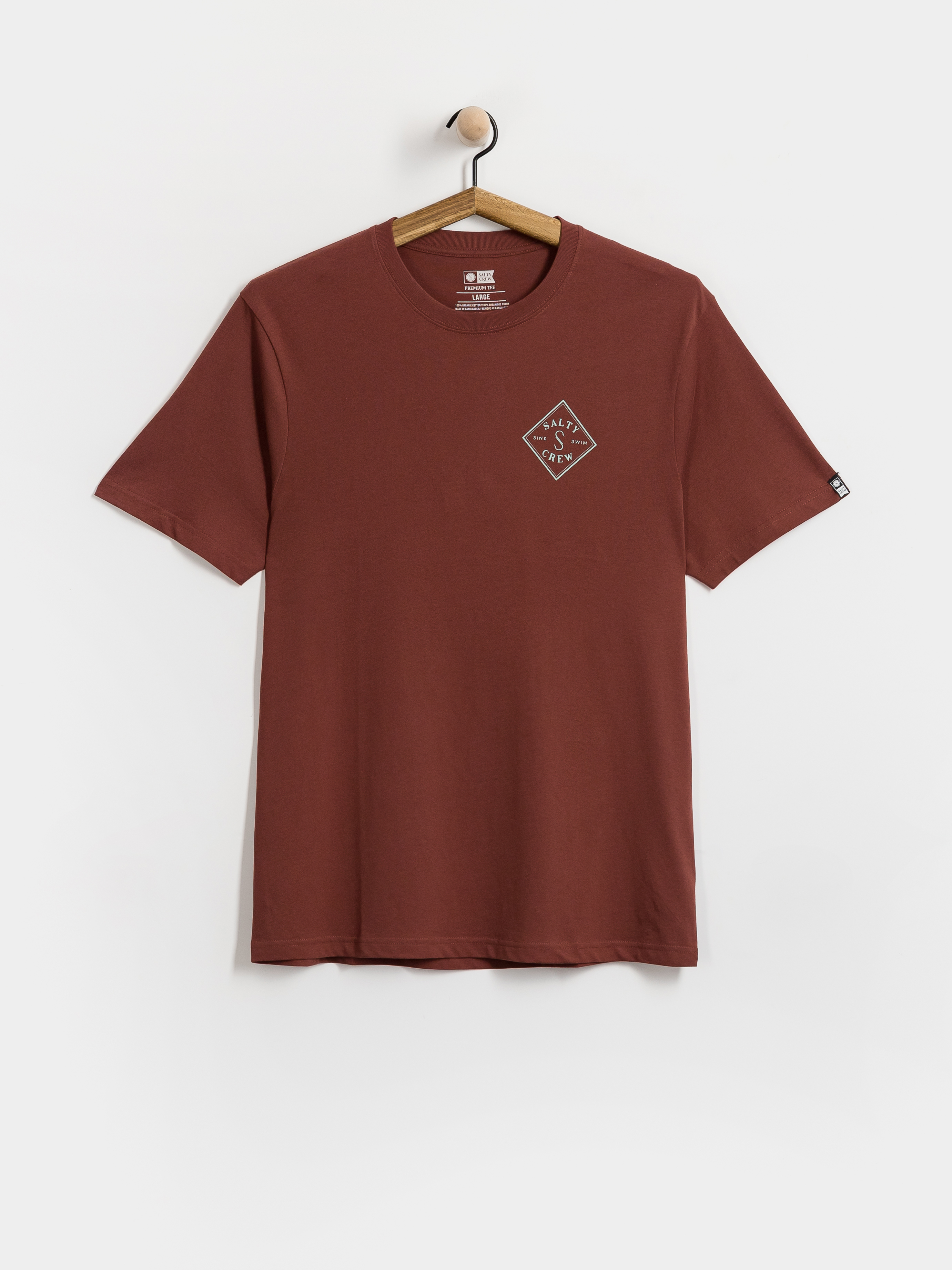 Футболка Salty Crew Tippet (burgundy)
