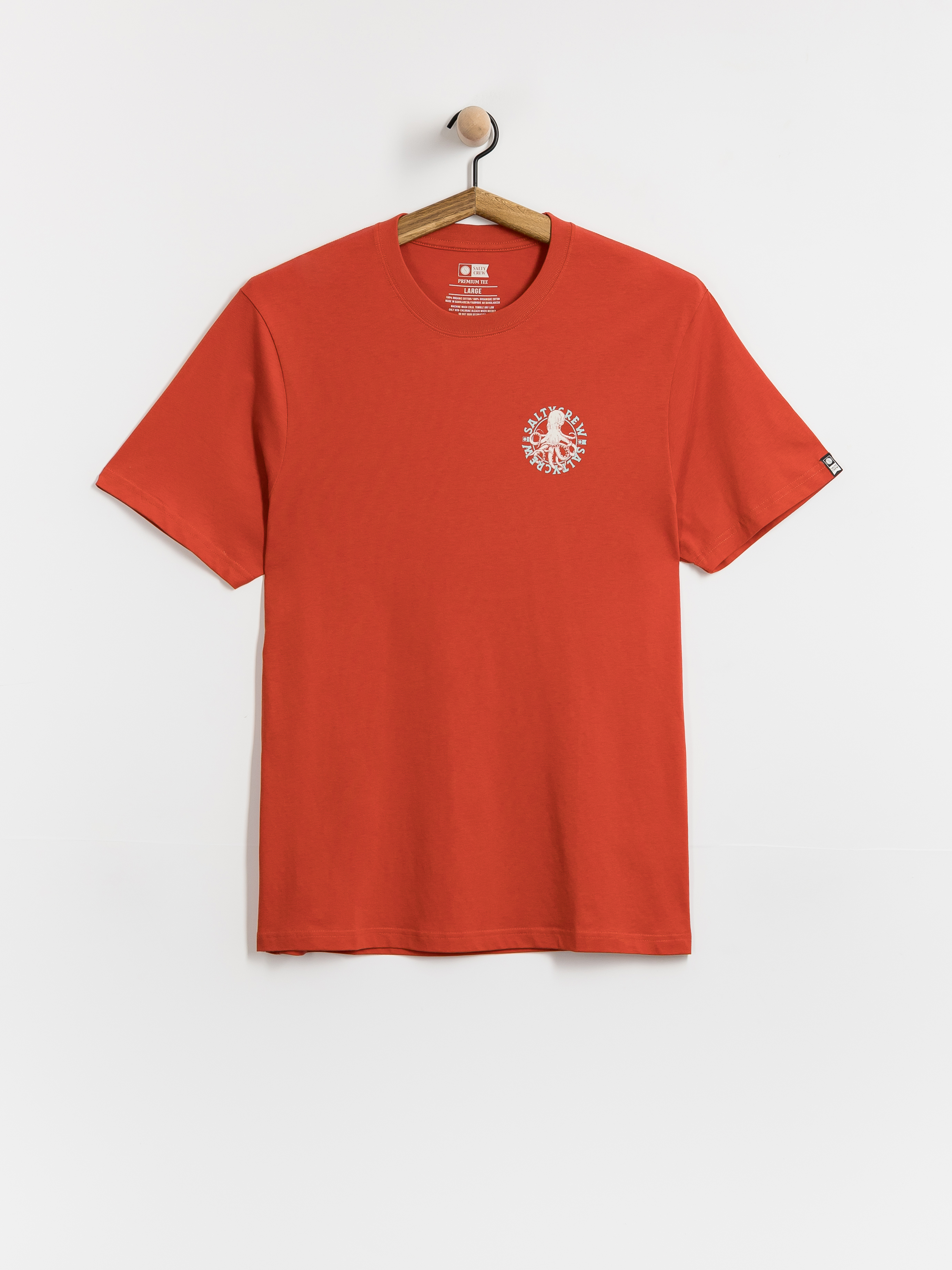 Футболка Salty Crew Tentacles (washed red)