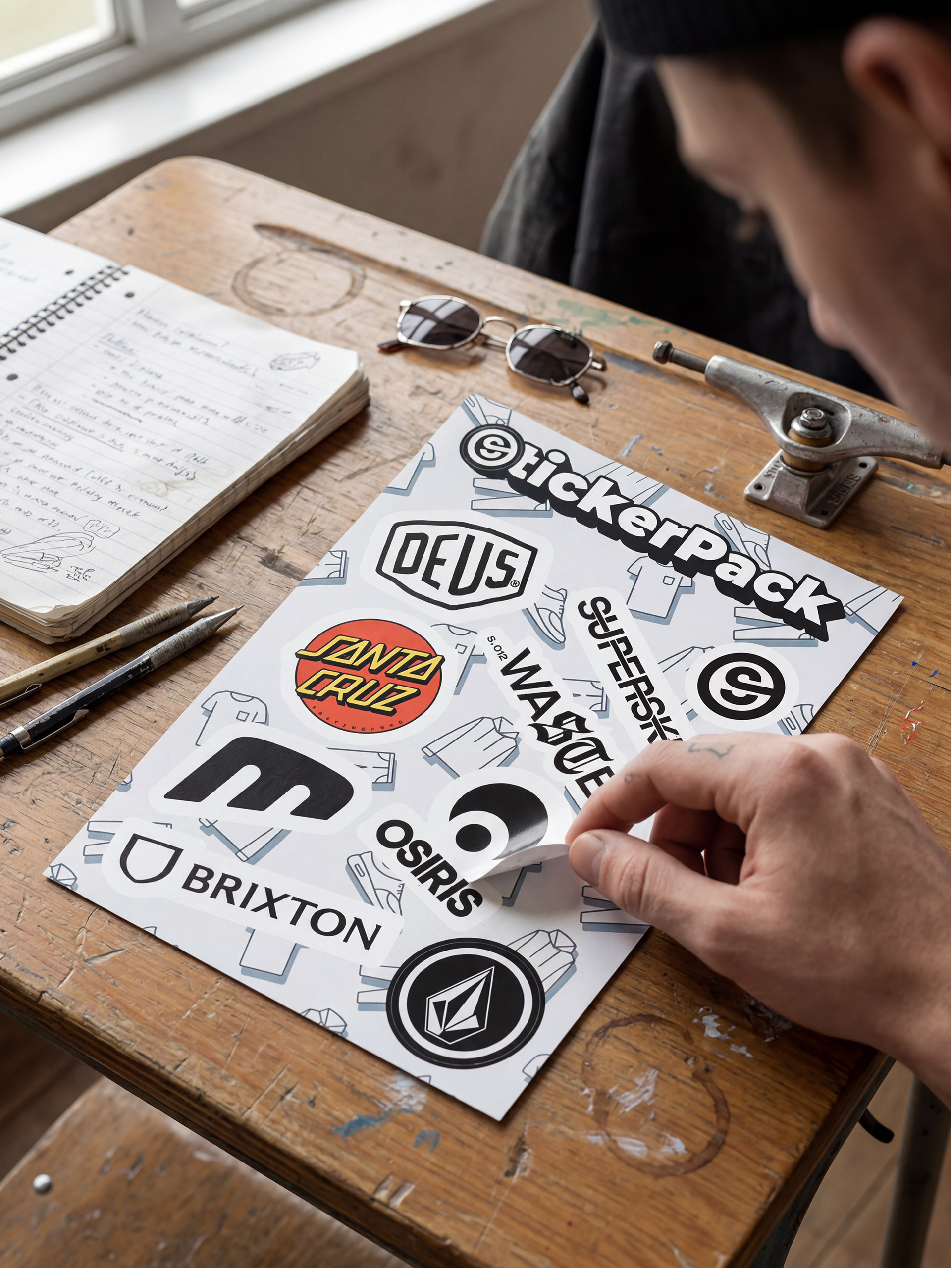 Наклейки Supersklep Sticker Pack (street)